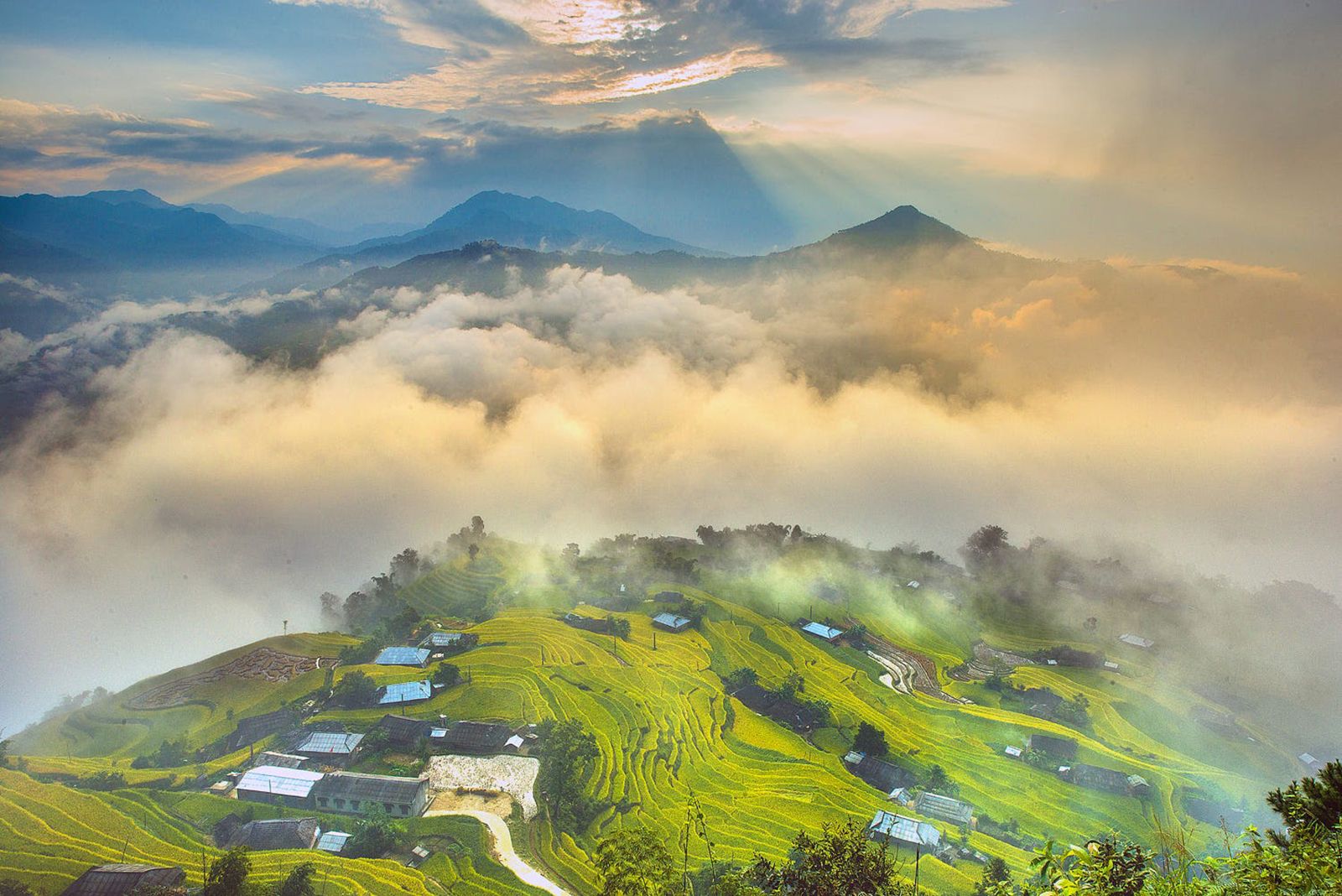 Hà Giang với góc nhìn từ trên cao