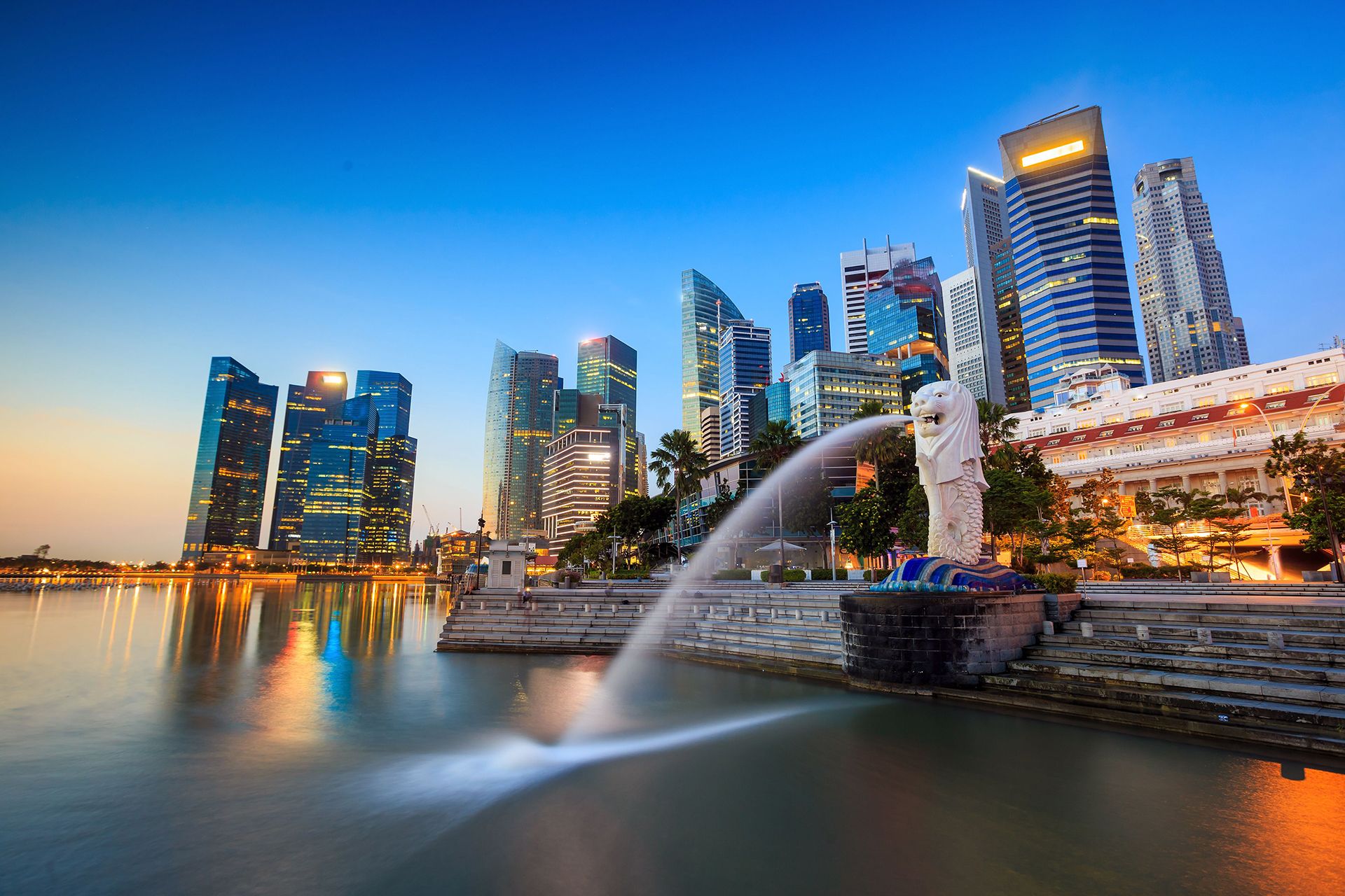 Công viên sư tử biển tại Singapore