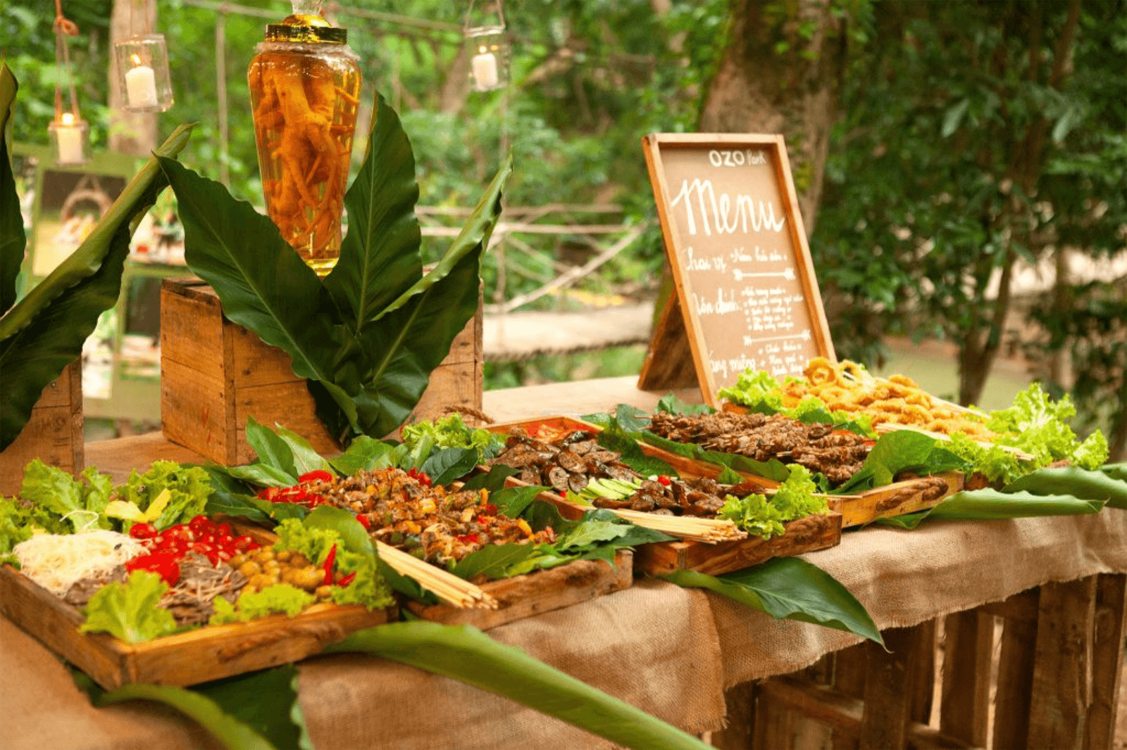 Ẩm thực địa phương đa dạng