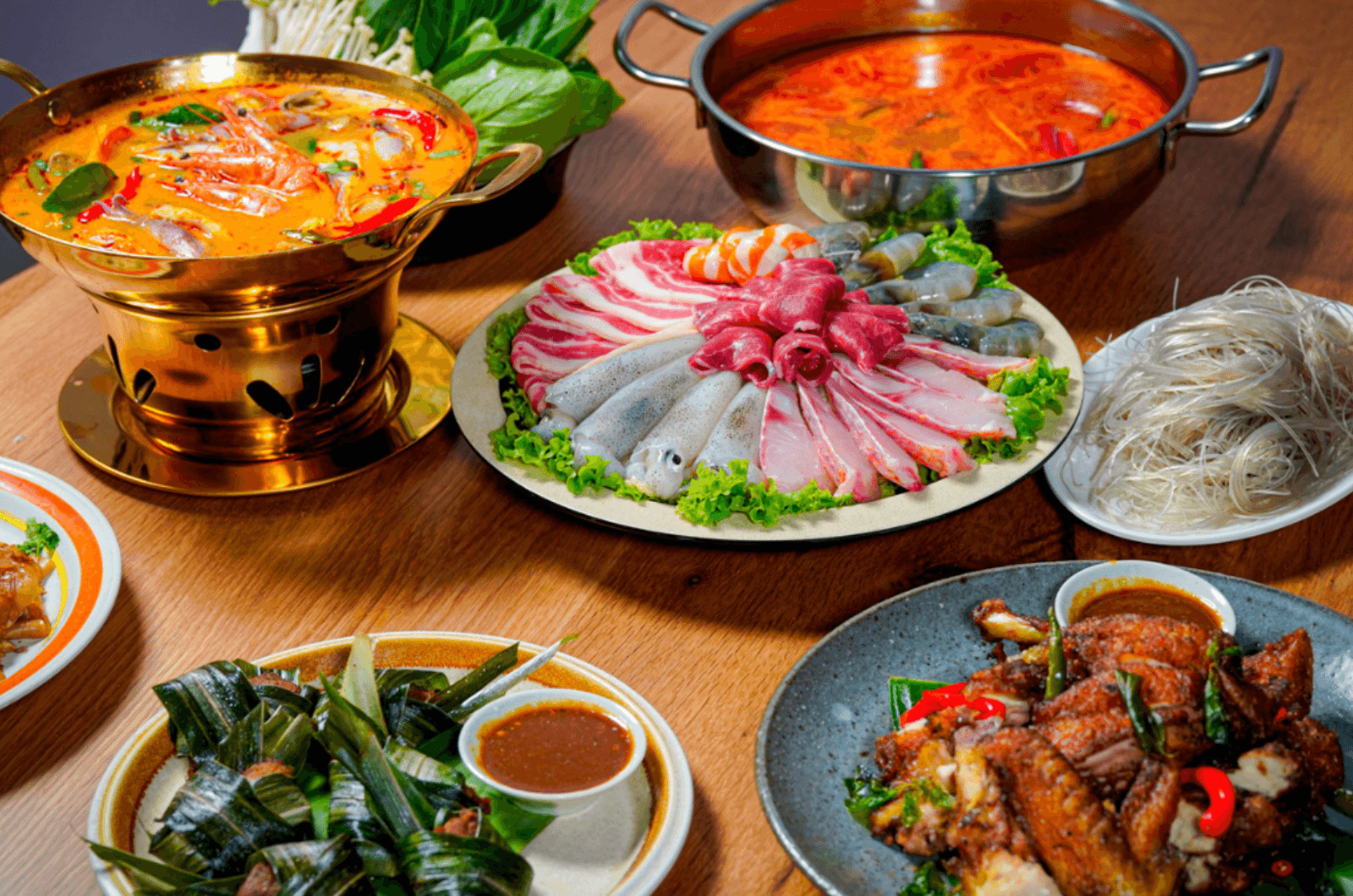 Ẩm thực Quảng Bình trong không gian nhà hàng sang trọng