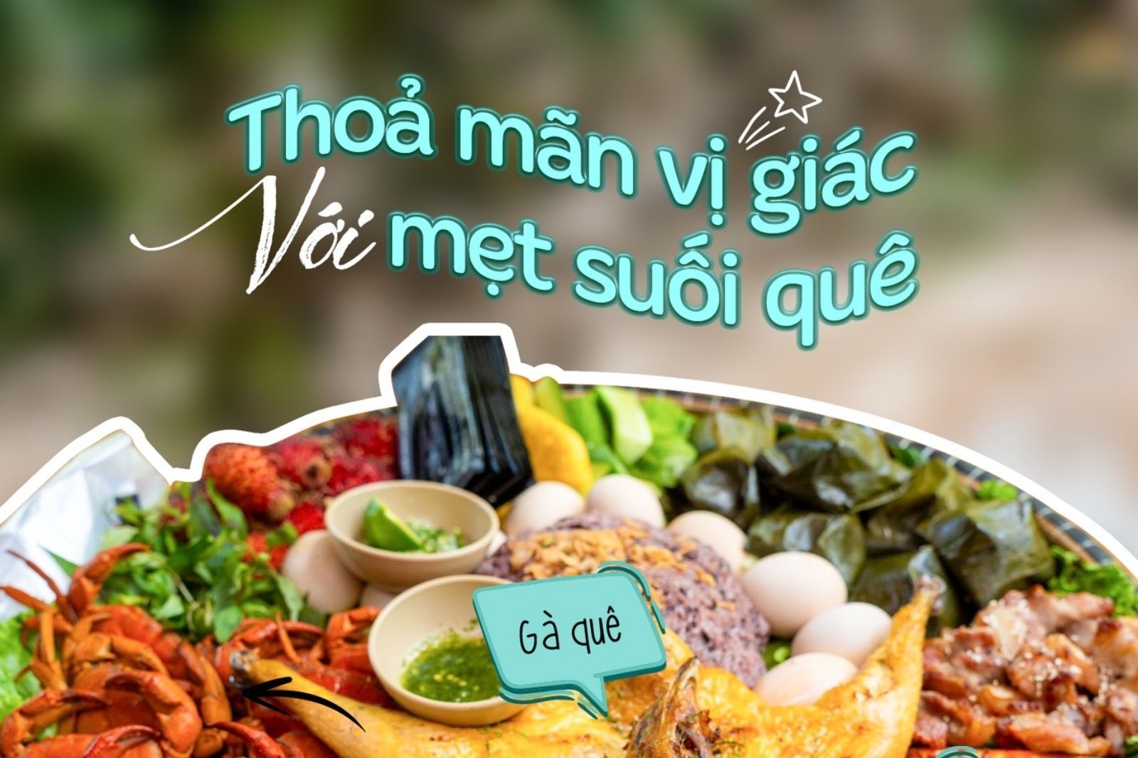 Ẩm thực thơm ngon tại Khe Nước Lạnh