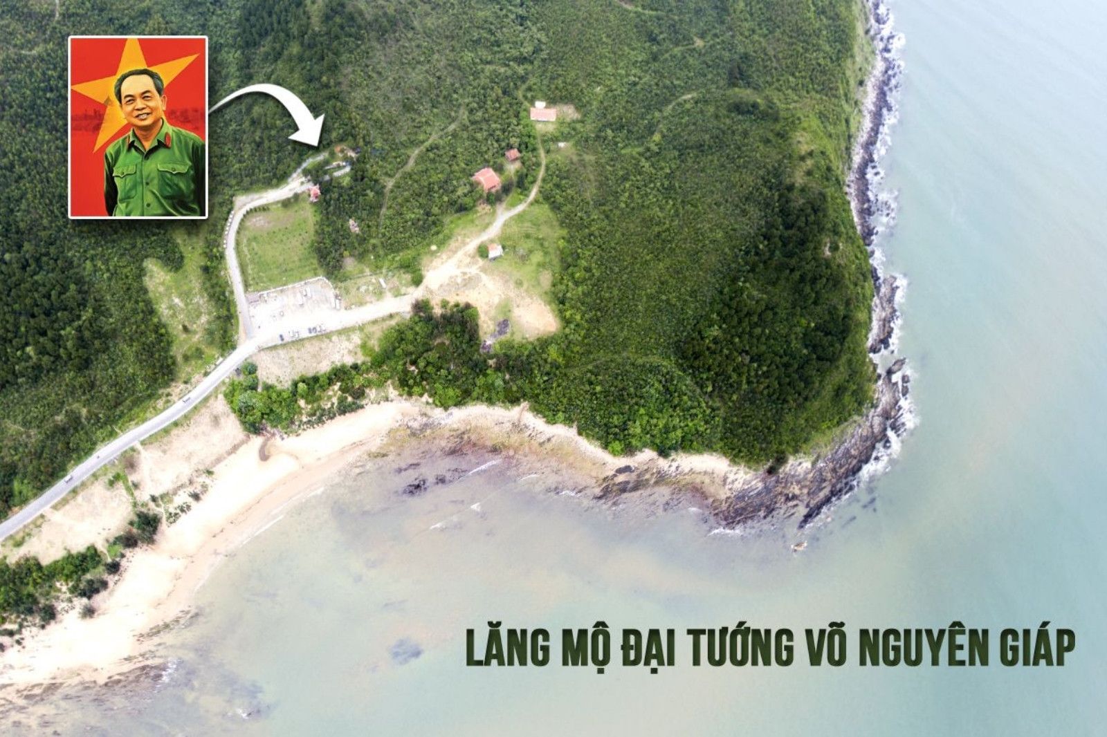 Bản đồ khu vực Vũng Chùa - Đảo Yến