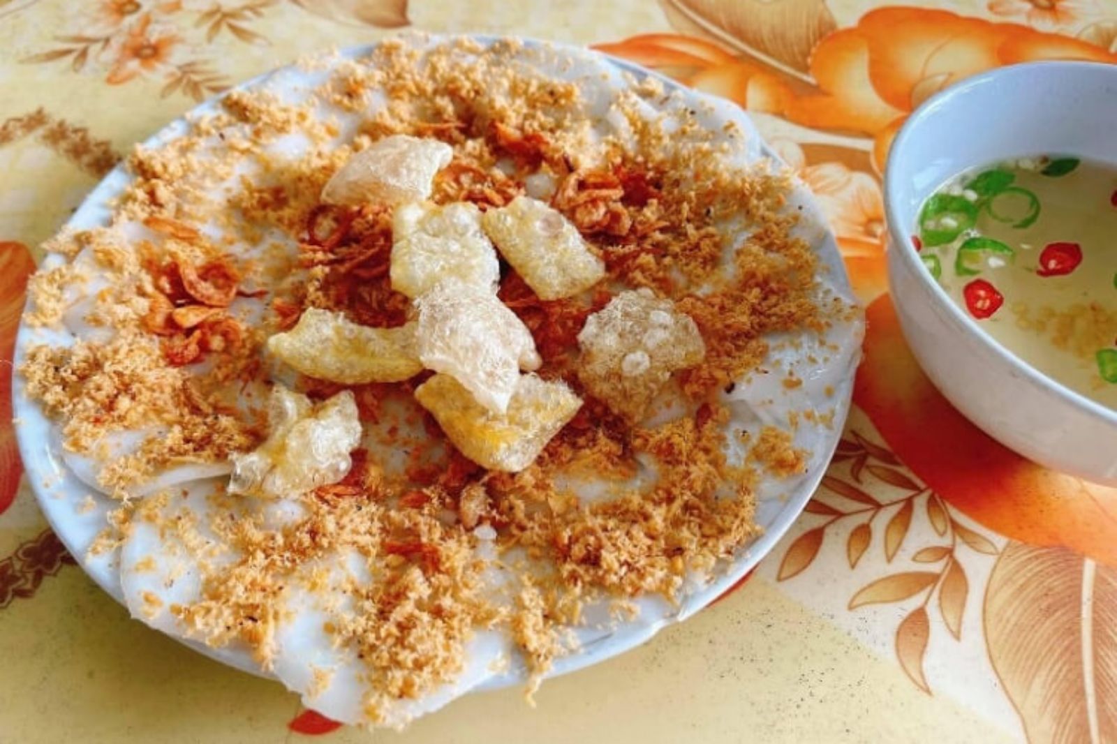 Bánh bèo là món ăn không thể bỏ lỡ khi đến Quảng Bình