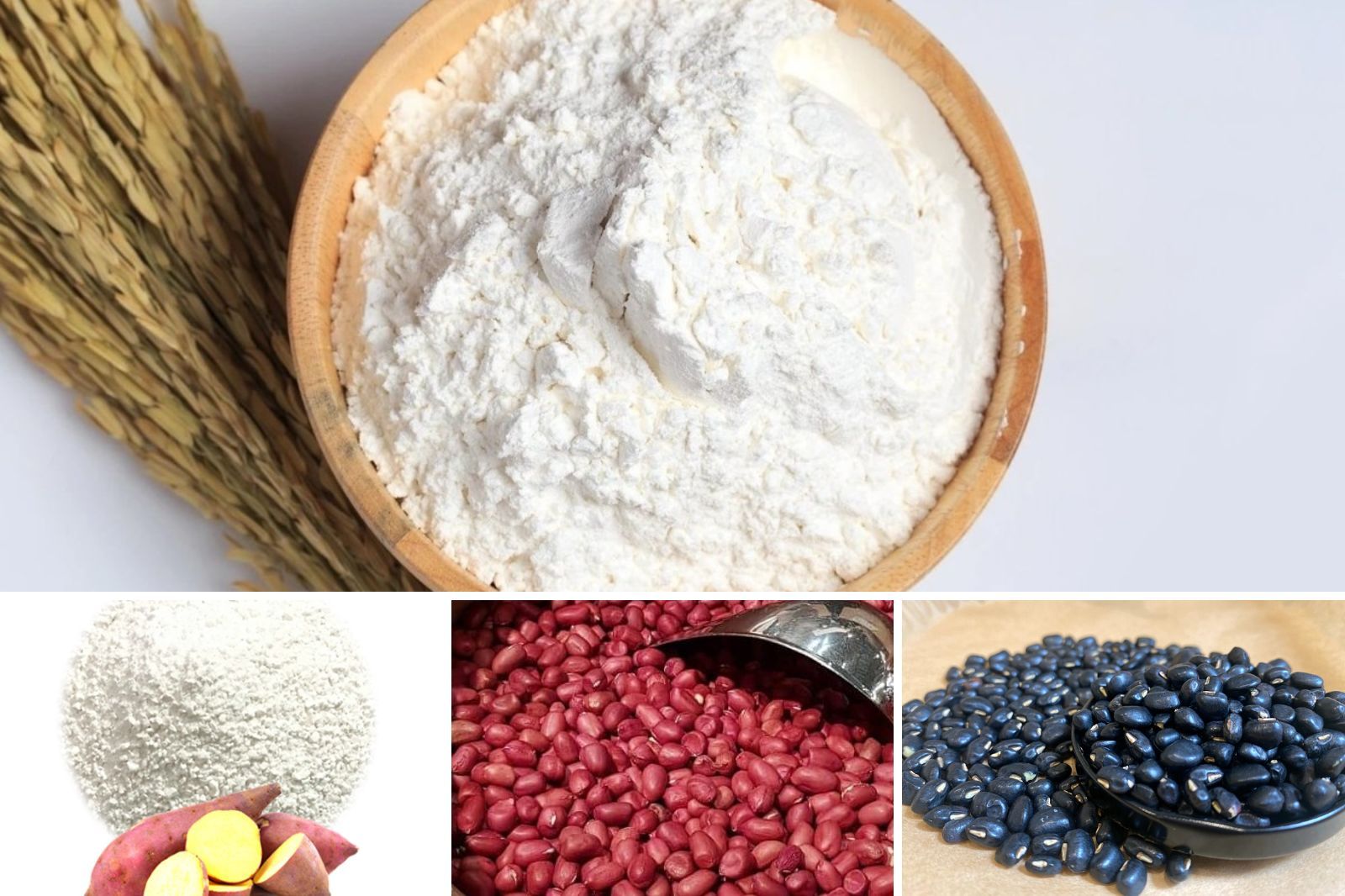 Bánh được làm từ những nguyên liệu giản đơn