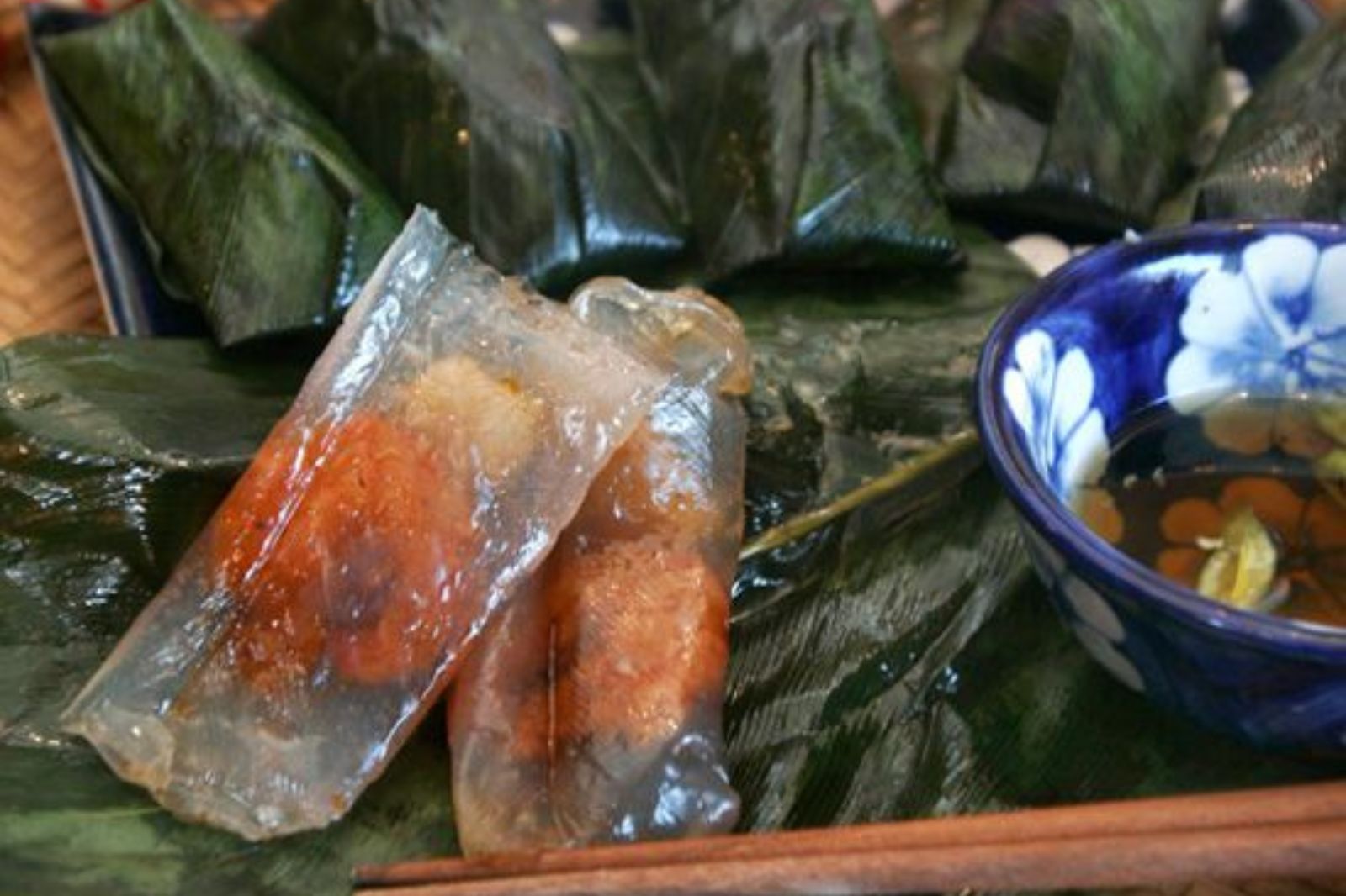 Bánh lọc Quảng Trị với nhân tôm đặc trưng