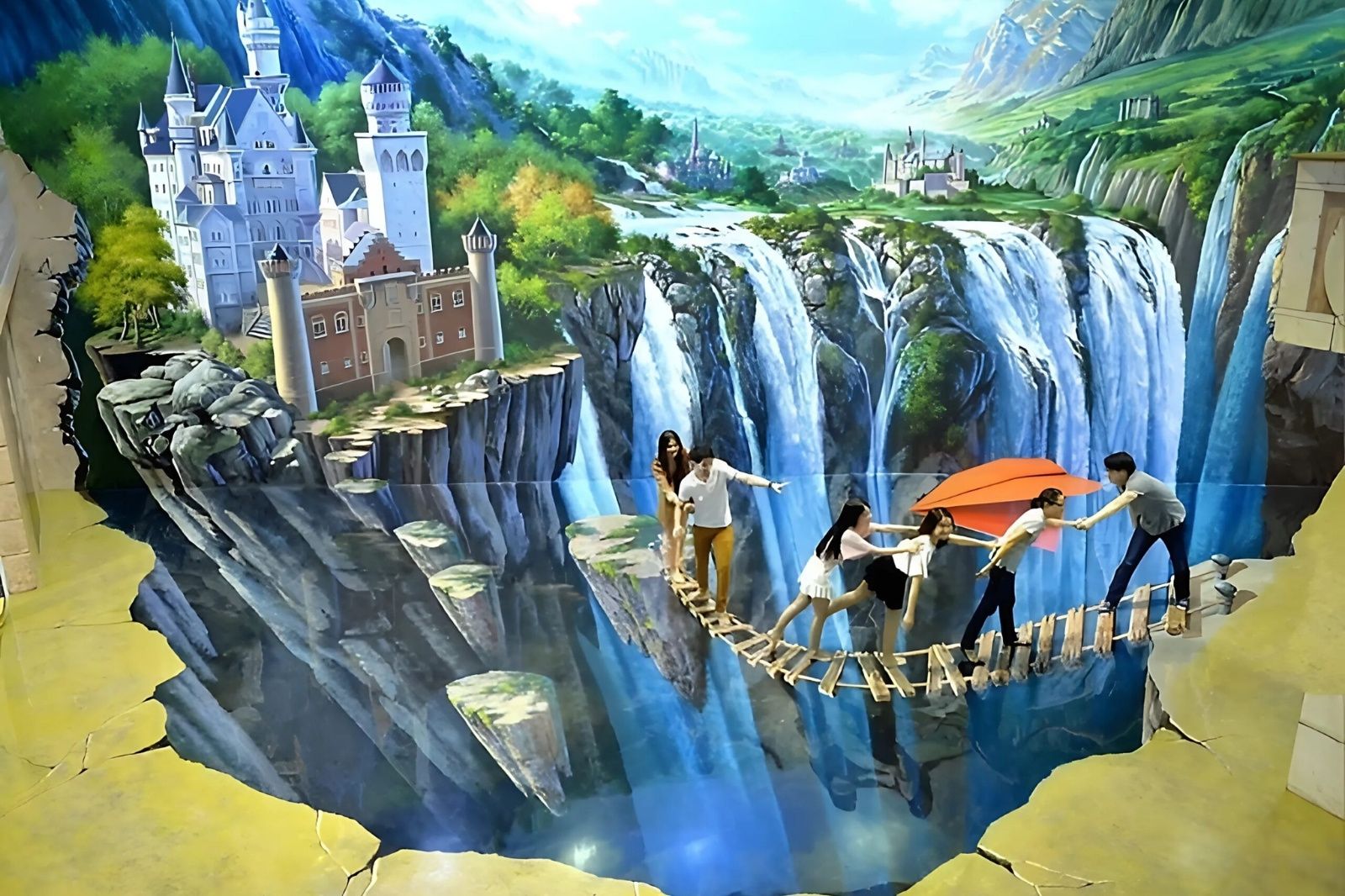 Bảo tàng có quy mô rộng lớn với nhiều khu vực check-in nổi bật