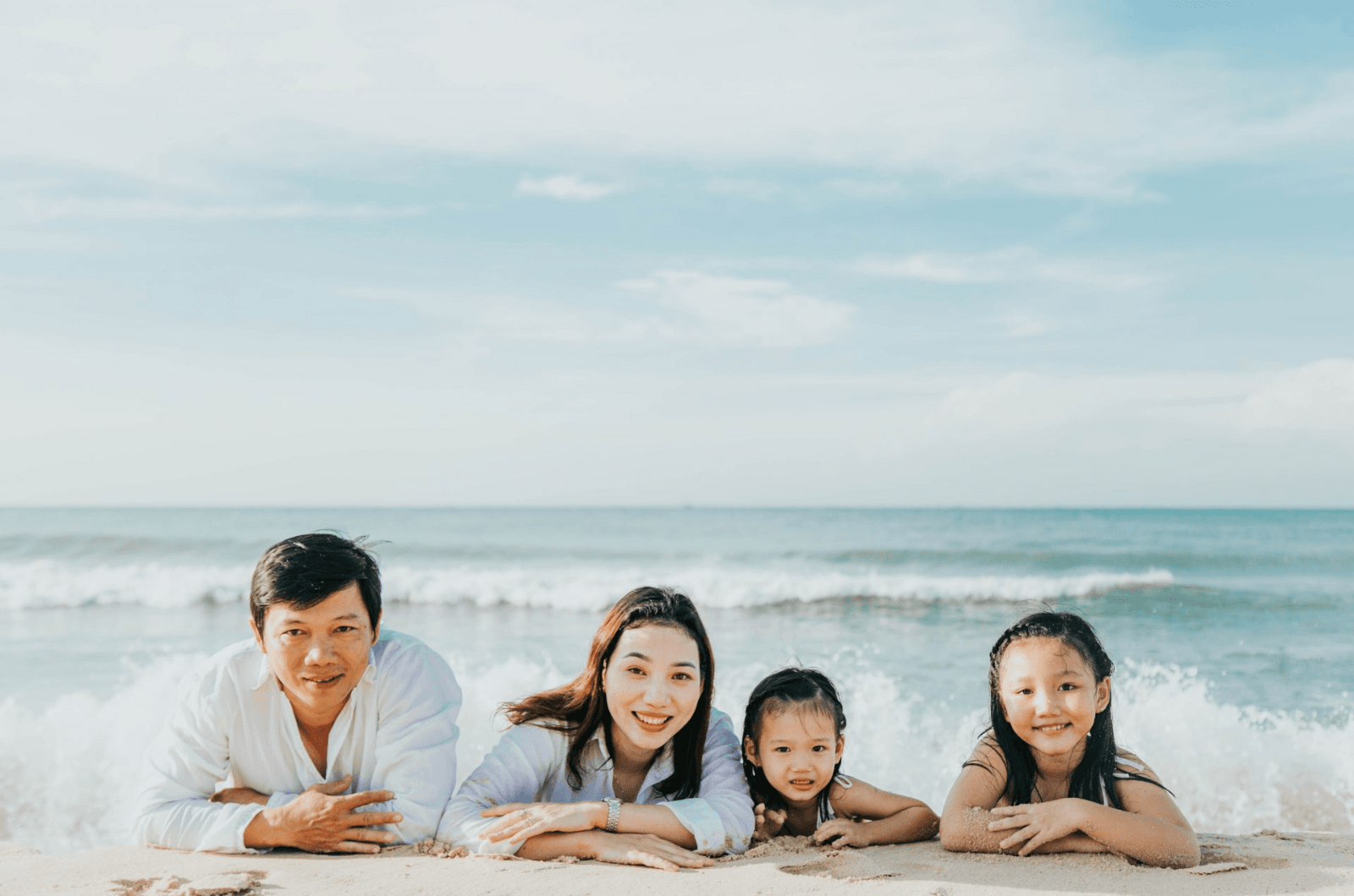 Biển Nhật Lệ và những kỷ niệm vui vẻ cùng gia đình