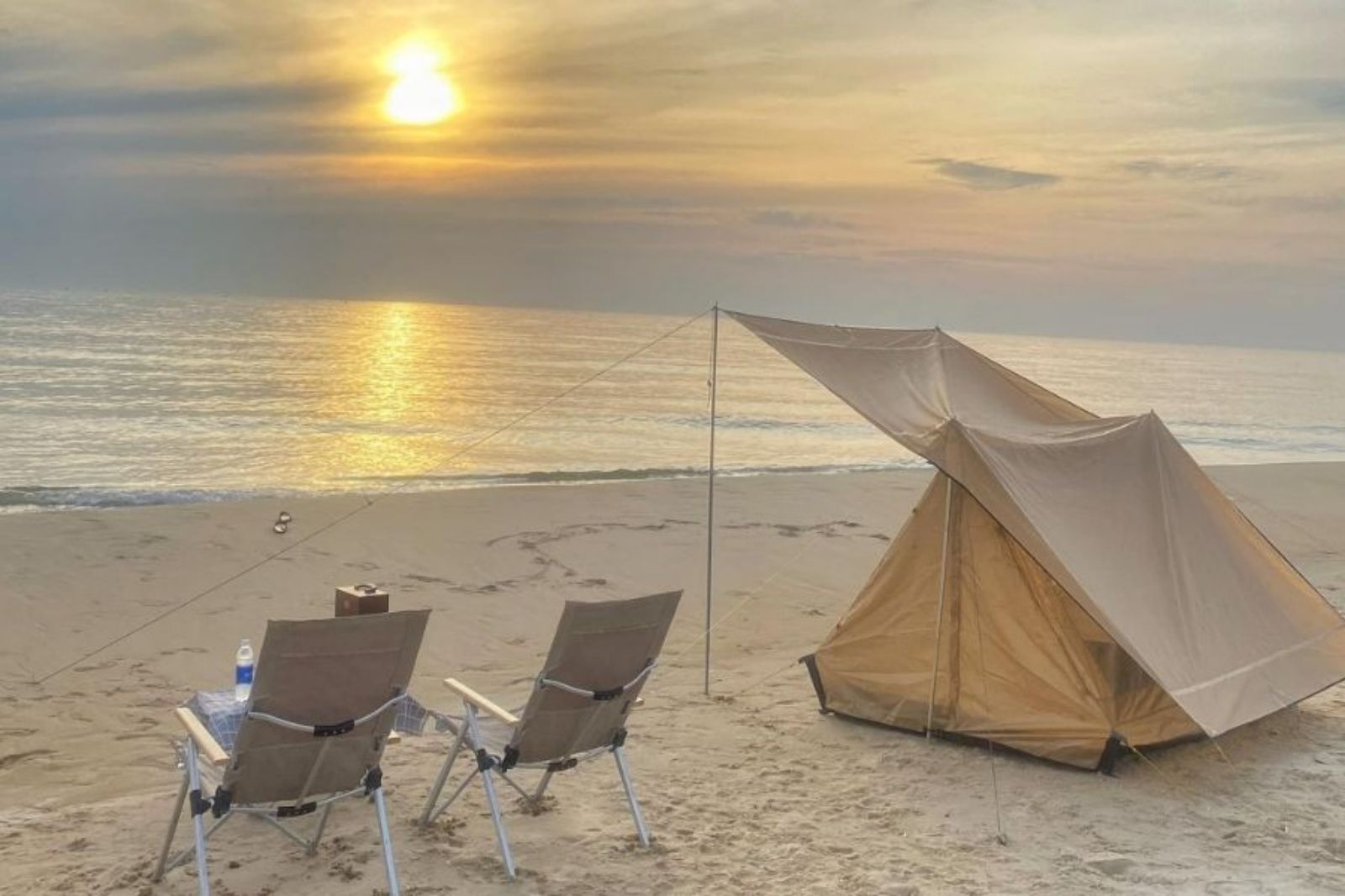 Bờ biển Triệu Lăng đẹp yên bình