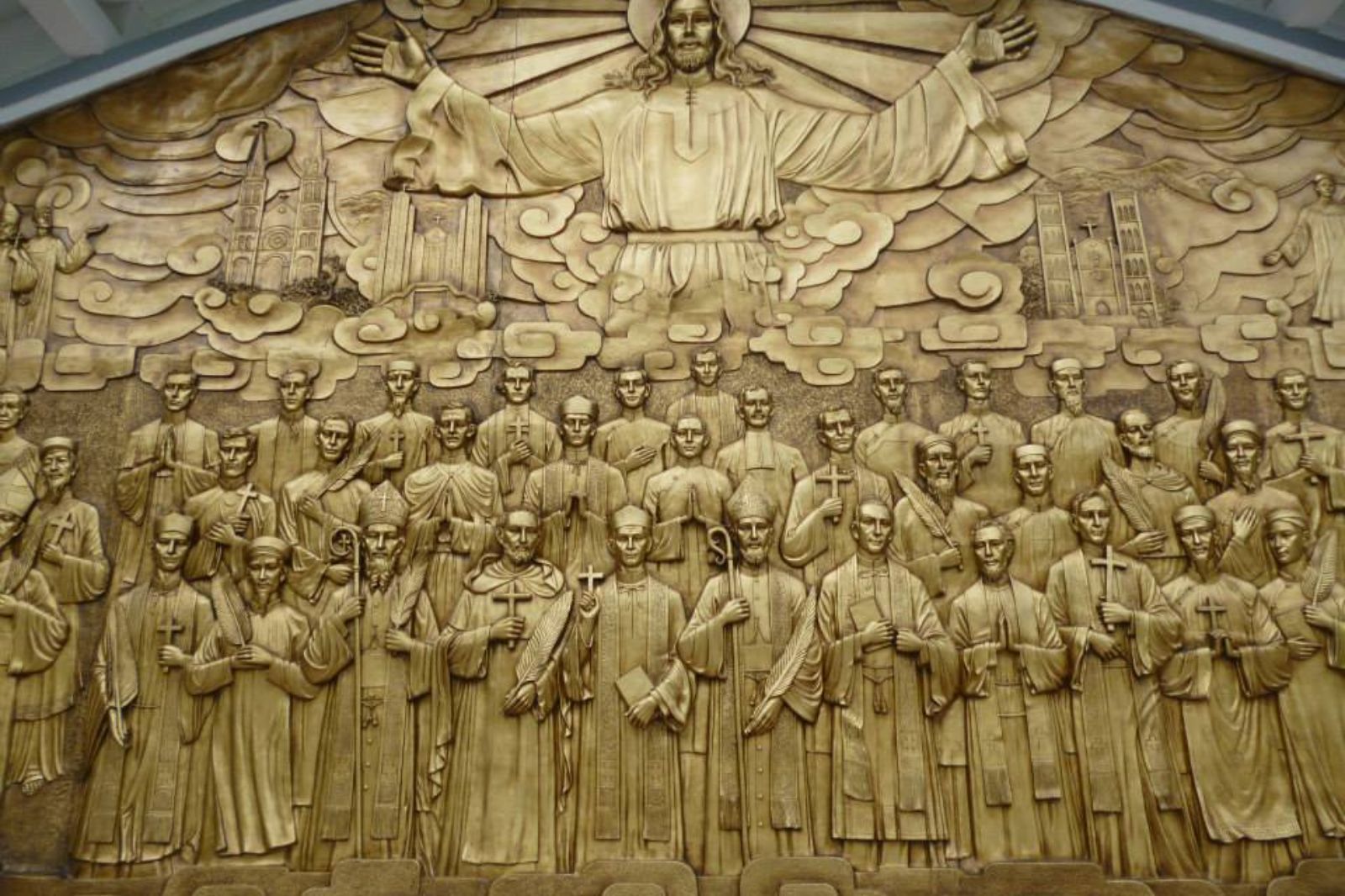 Bức phù điêu các thánh tử đạo 