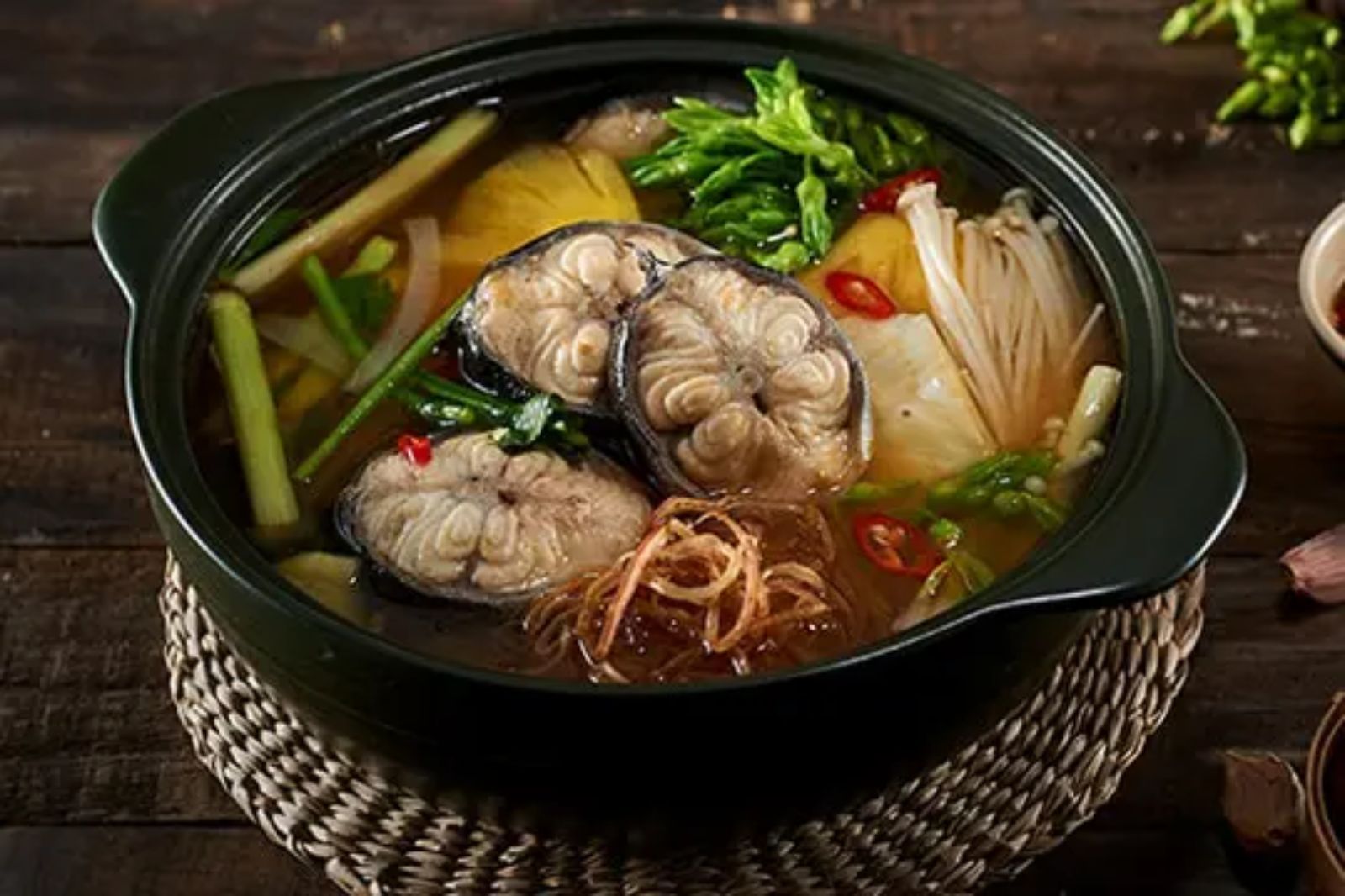 Cá chình được chế biến thành nhiều món ngon khác nhau 