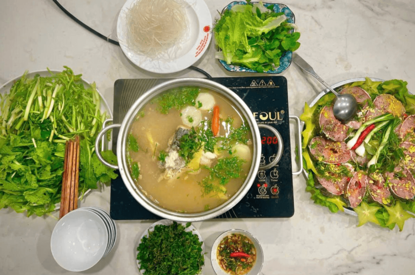 Cá trắm được chế biến thành nhiều món đa dạng và hấp dẫn 
