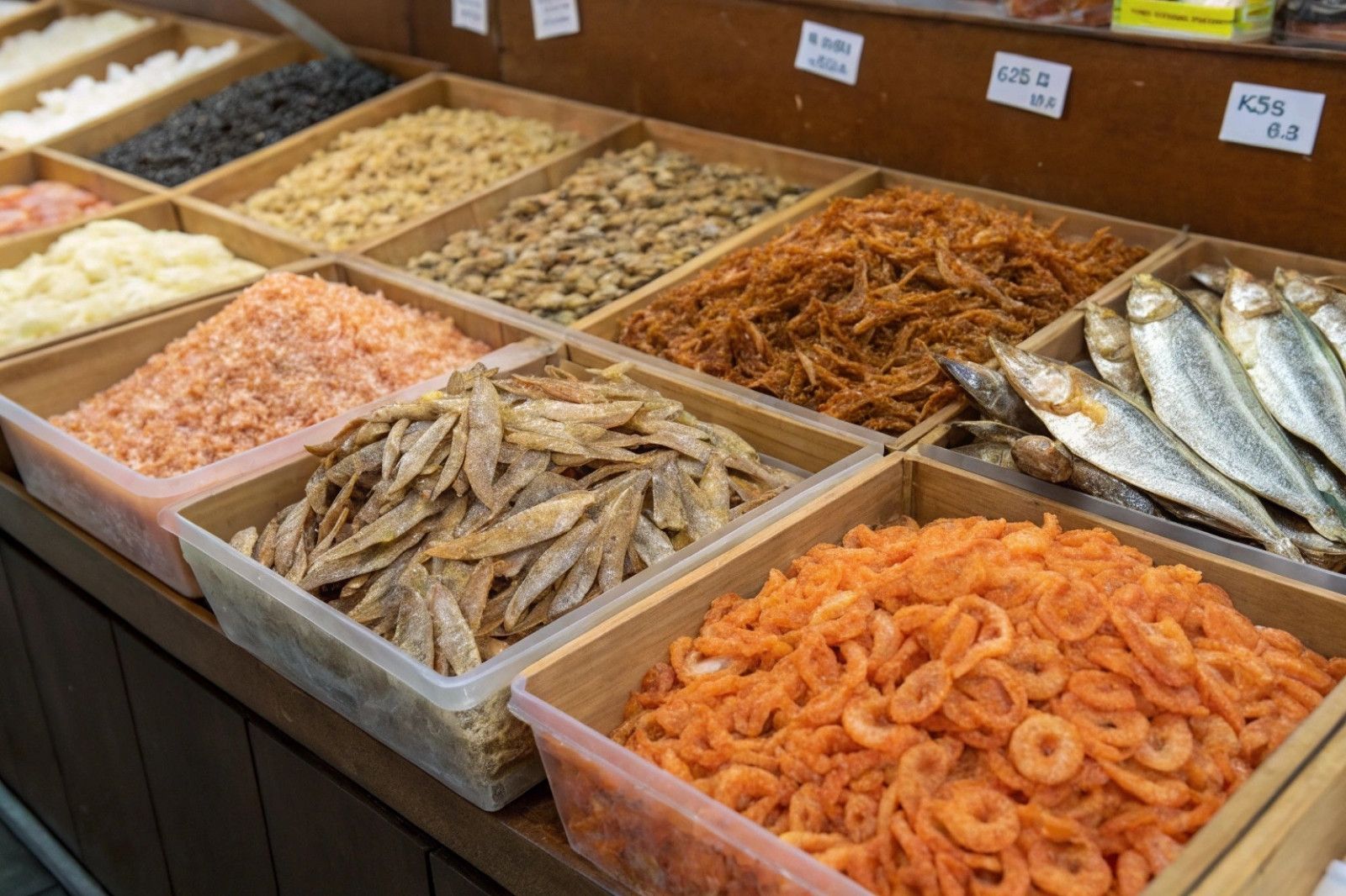 Các loại hải sản khô rất phù hợp để mua làm quà