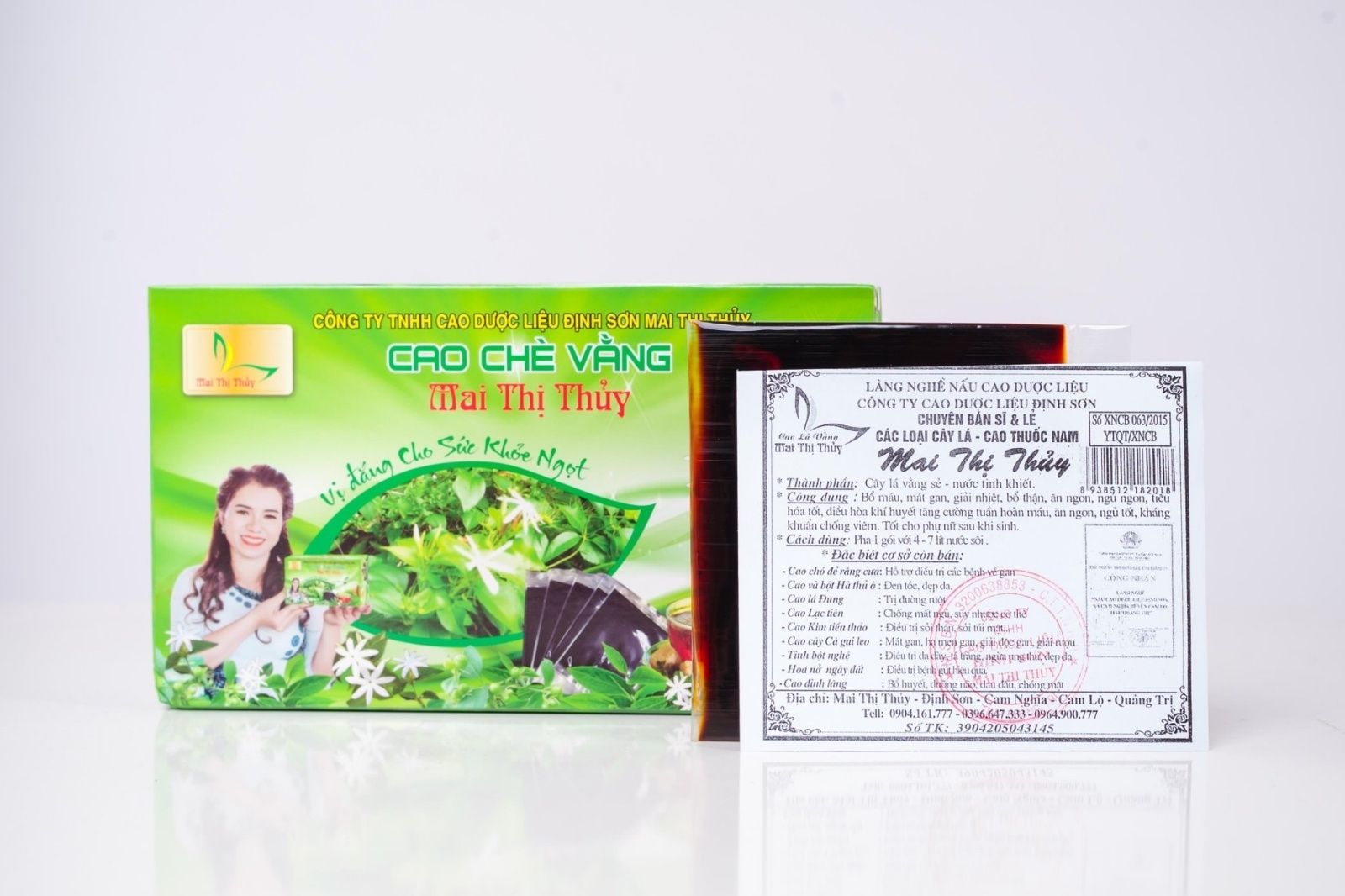 Cao chè vằng được sản xuất tỉ mỉ, cho ra sản phẩm chất lượng