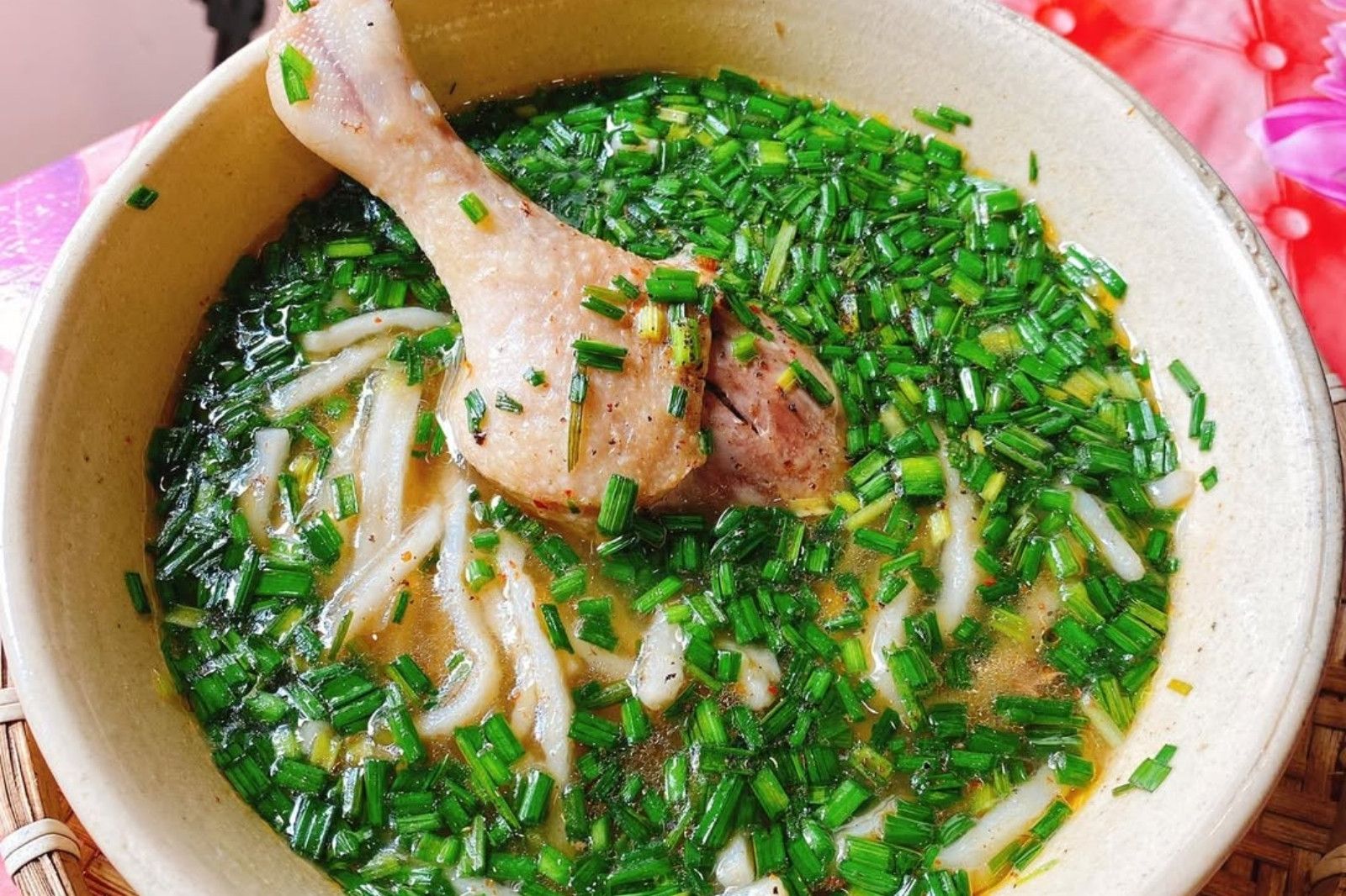 Cháo canh bột vịt Quảng Trị