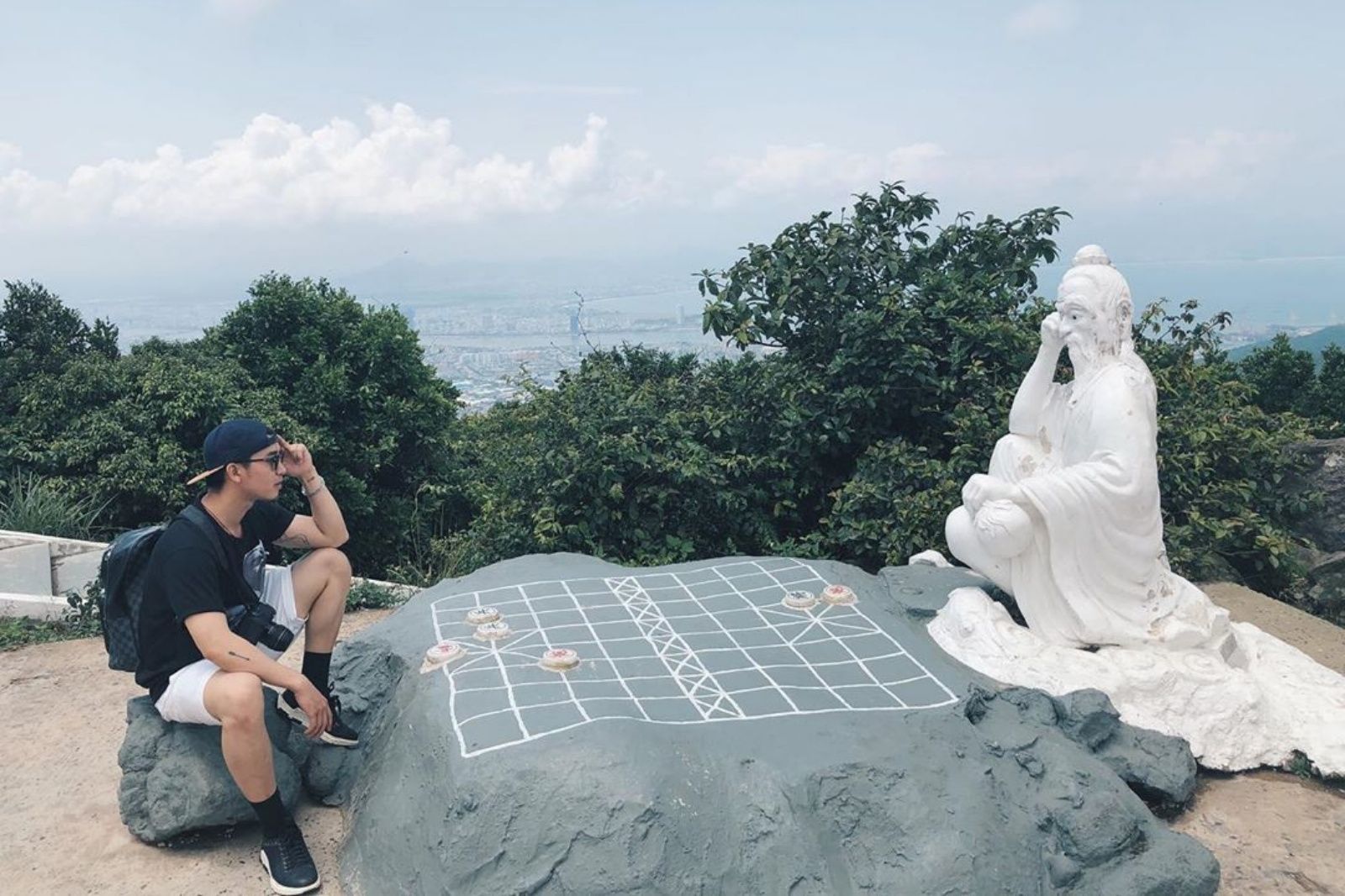 Check-in trên Đỉnh Bàn Cờ đánh cờ cùng Đế Thích
