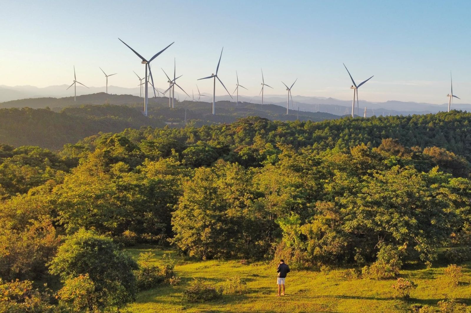 Check-in trên đỉnh Cu Vơ