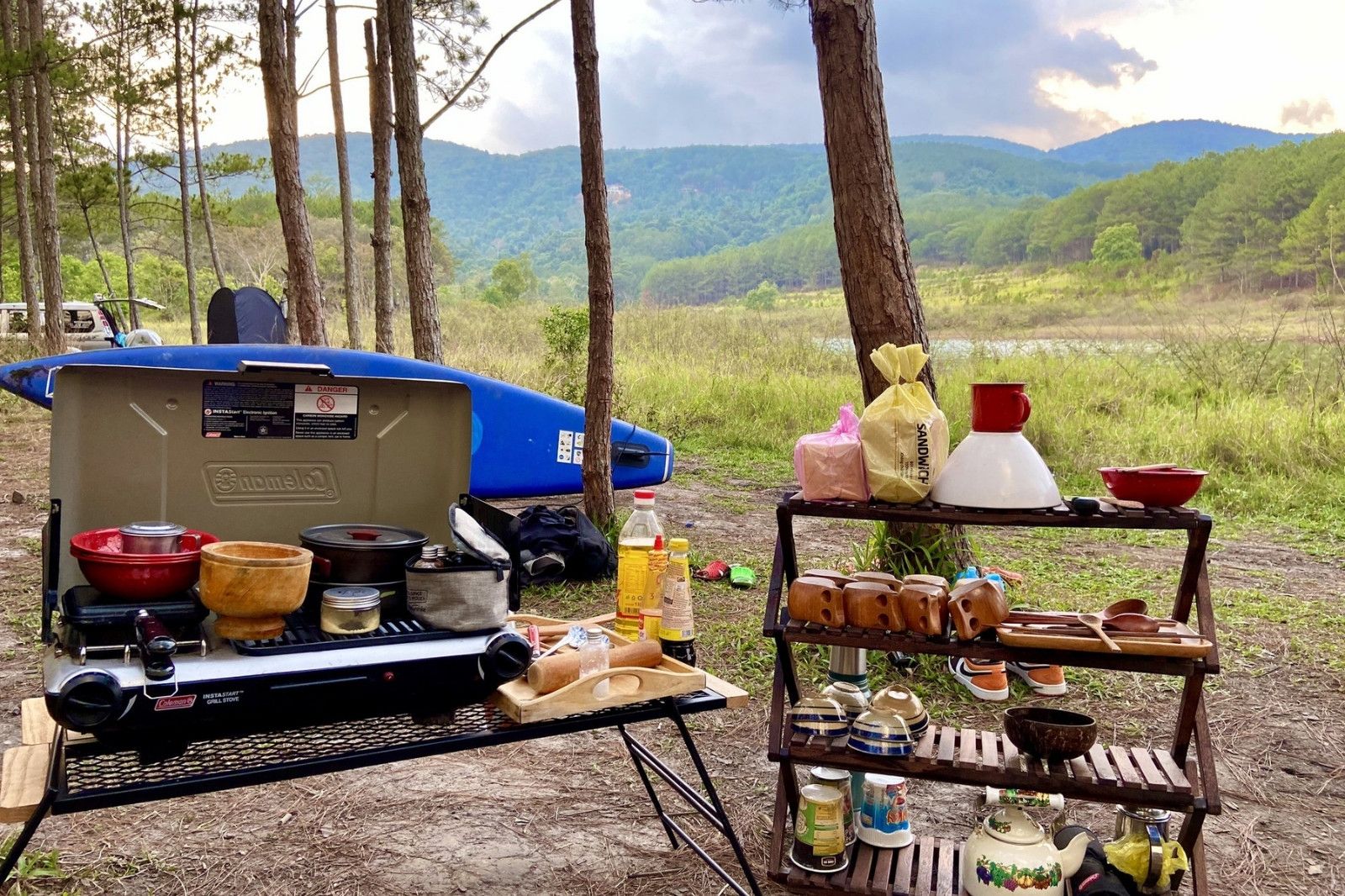 Chuẩn bị đầy đủ các dụng cụ camping cần thiết