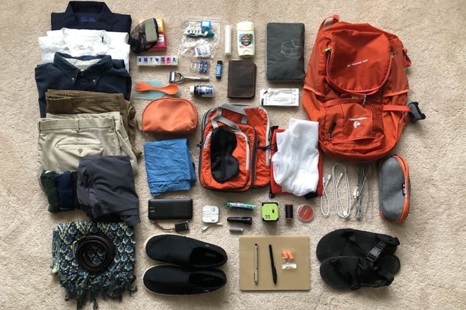 Chuẩn bị đầy đủ các vật dụng tư trang cần thiết khi đi du lịch