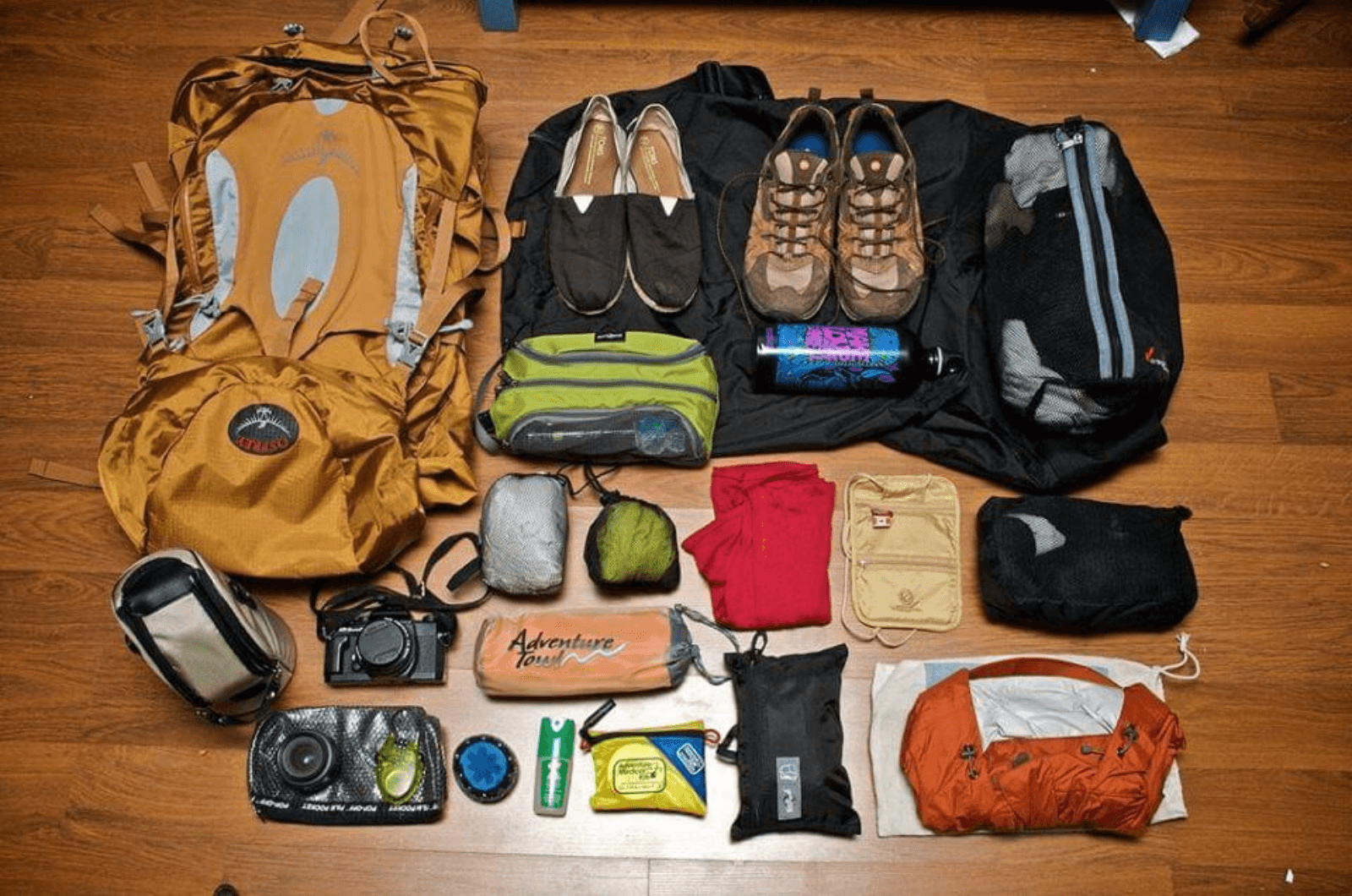 Chuẩn bị đầy đủ đồ dùng trekking