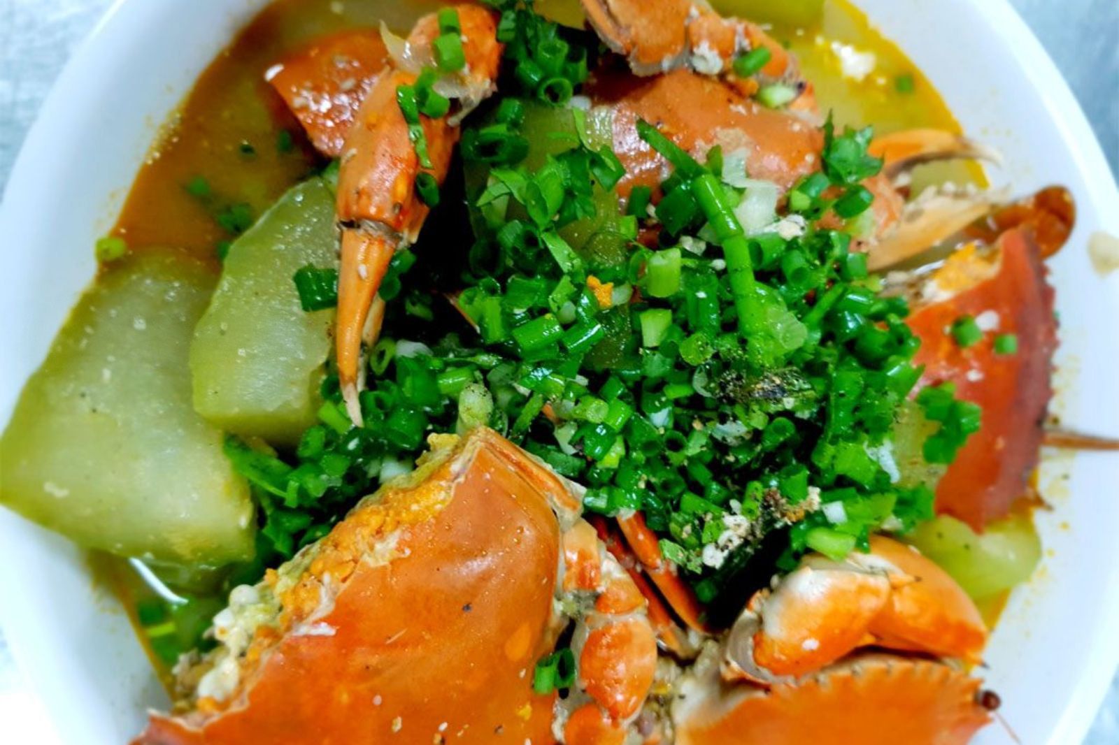  Đến Quảng Bình thì phải thử món cua om bí đao