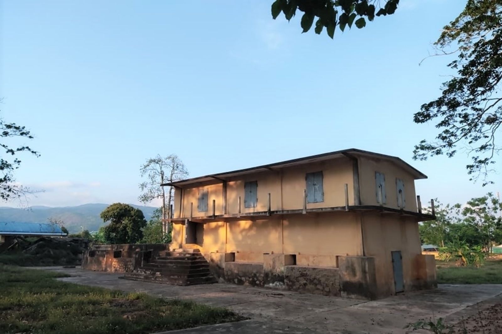 Di tích còn lại sau những năm tháng chiến tranh khốc liệt