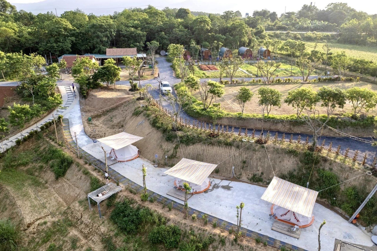 Dịch vụ camping - glamping tại Mộc Nhiên