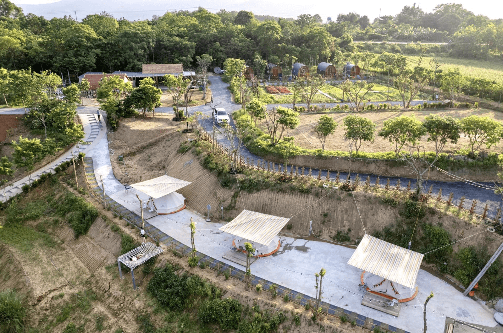 Dịch vụ camping & glamping tại Mộc Nhiên