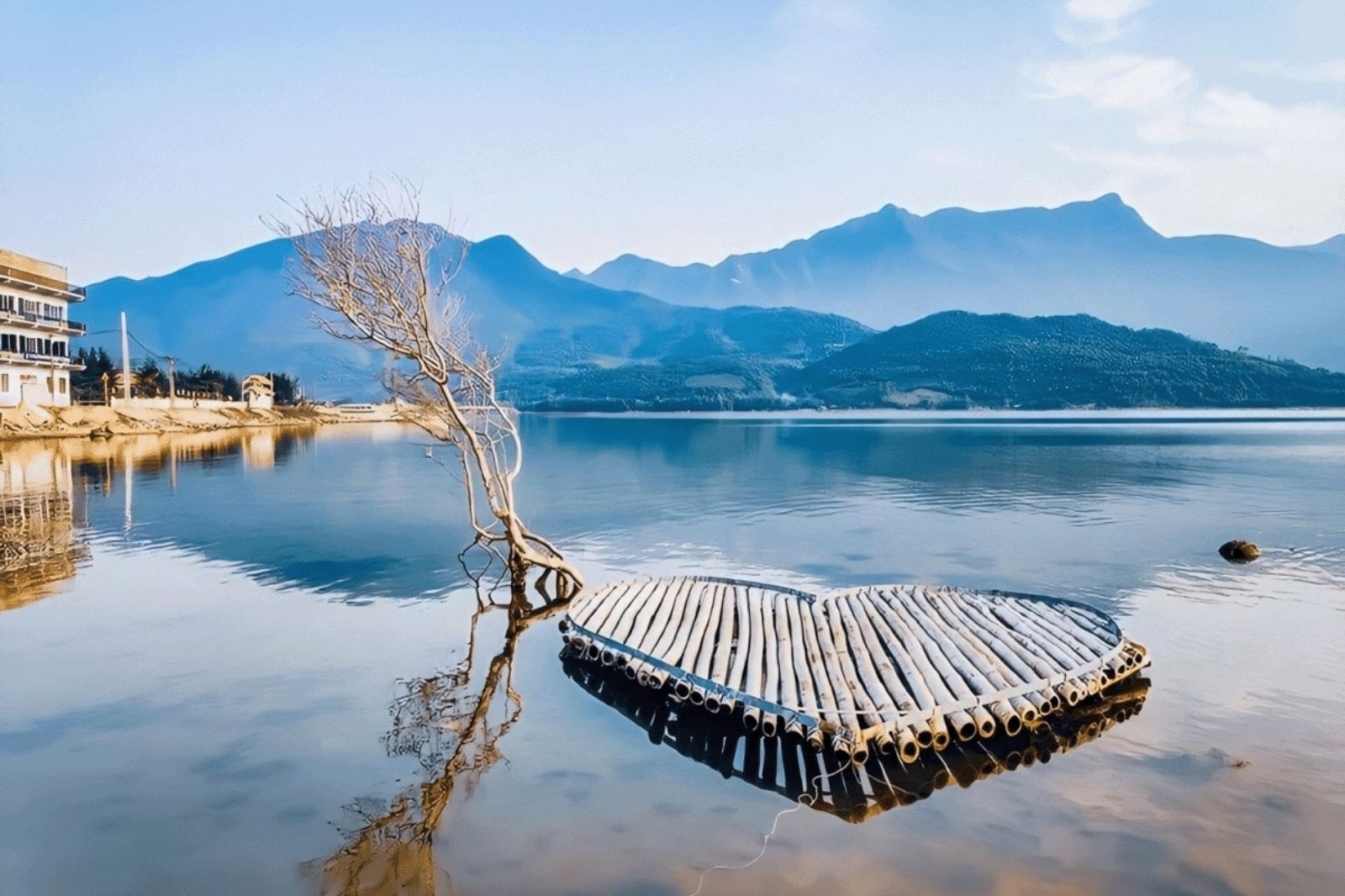 Địa điểm check-in siêu "hot" tại Đầm Lập An