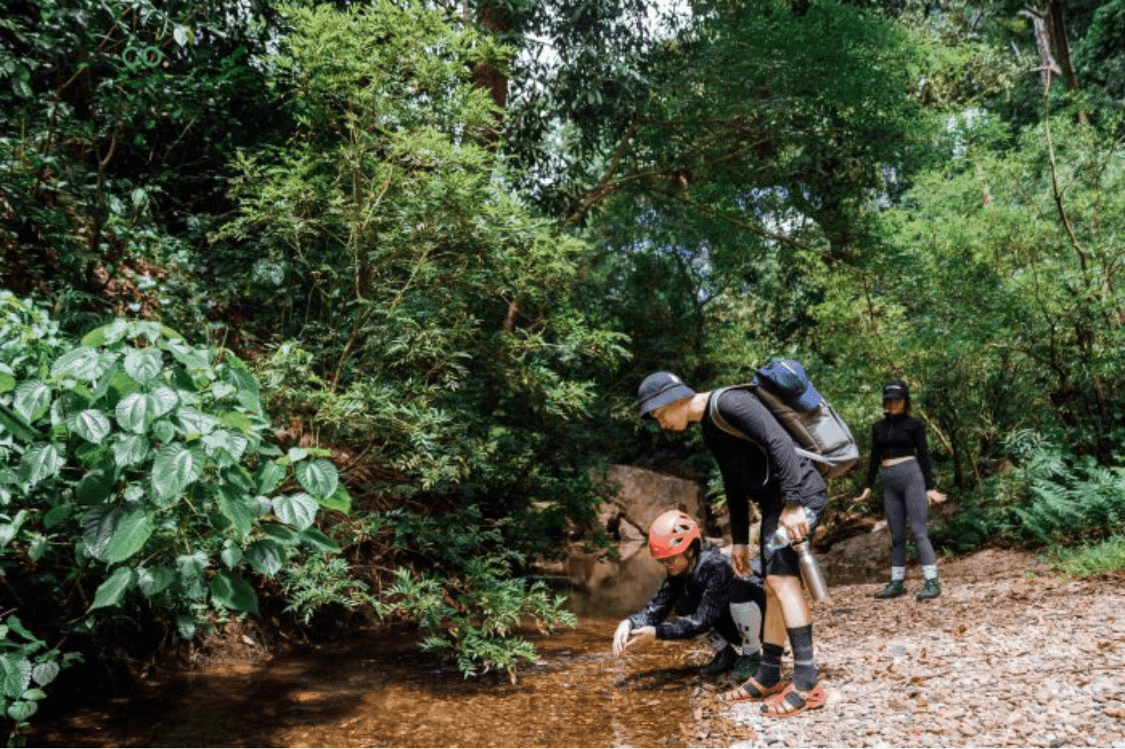 Đoàn khách tham gia tour thung lũng Sinh Tồn