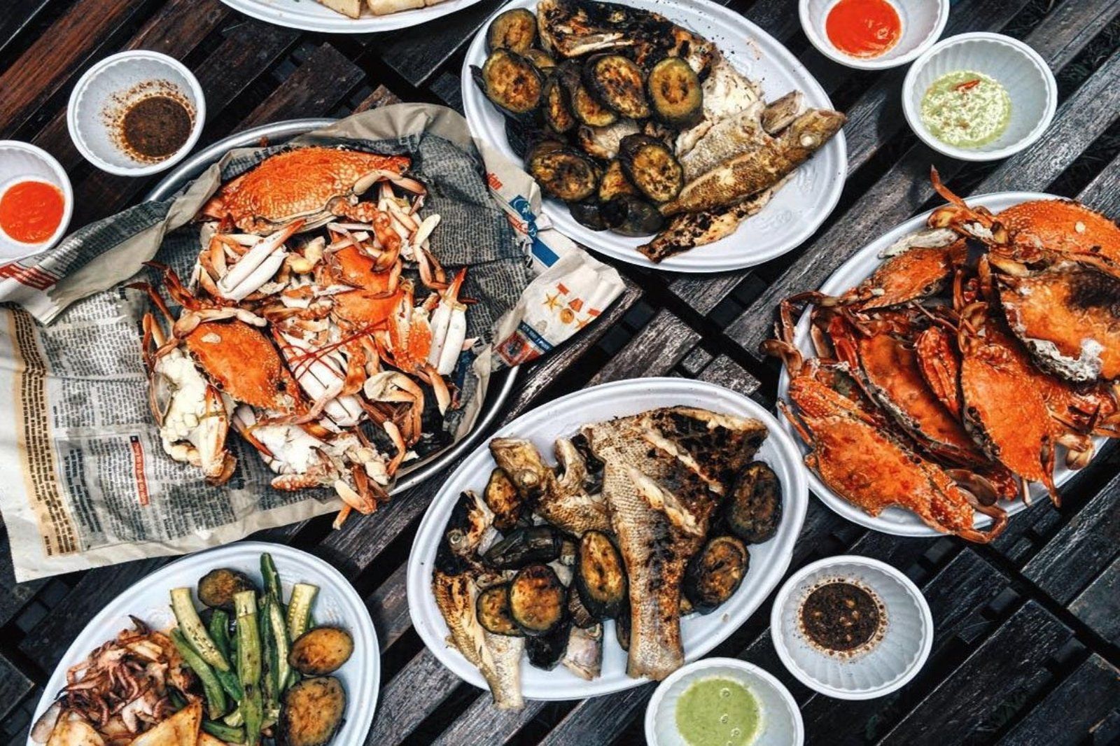 Hải sản được chế biến tươi, hấp dẫn thực khách