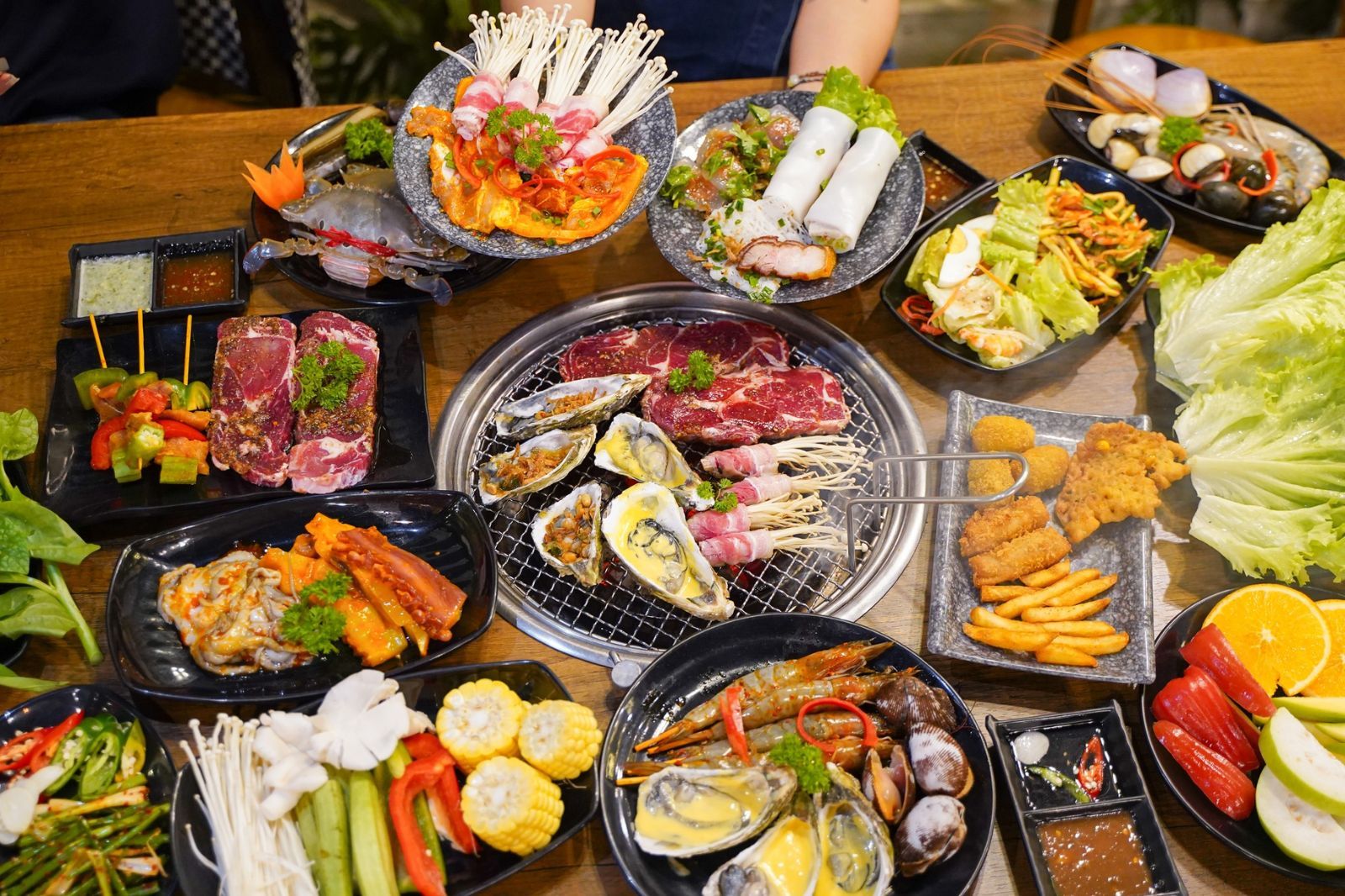 Hải sản là món nhất định phải thử khi đến vùng biển