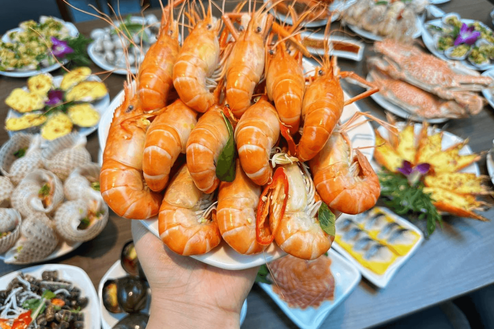 Hải sản tươi ngon 
