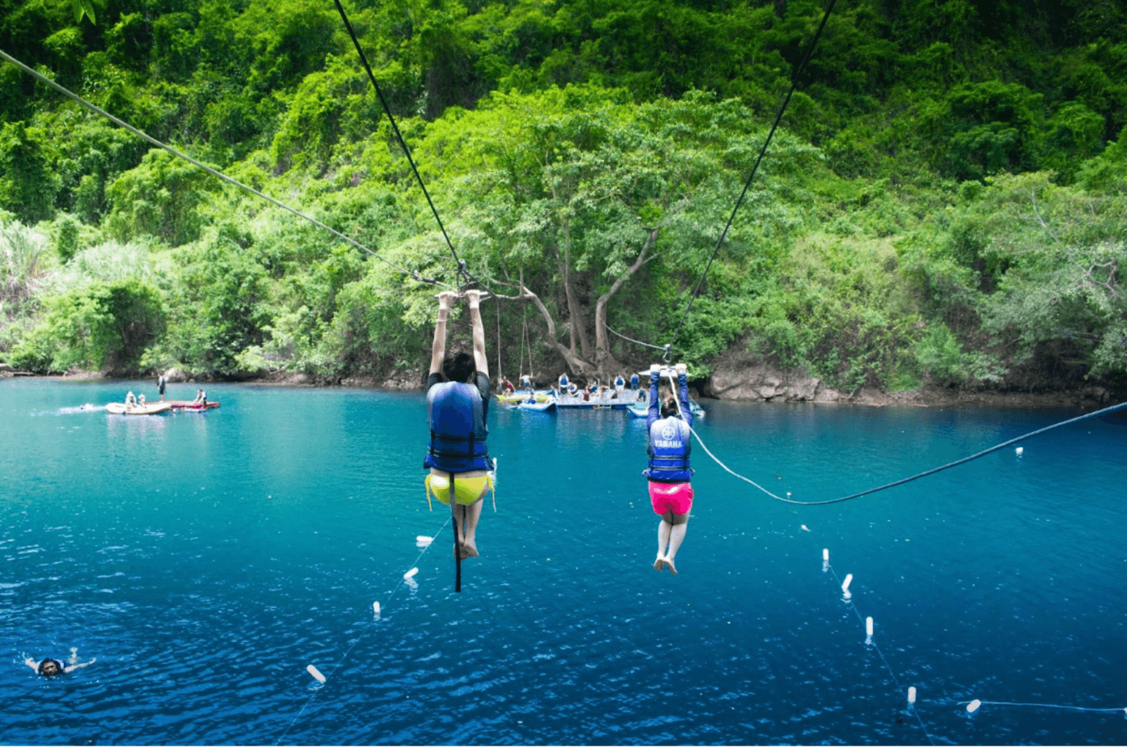 Hành trình zipline tại đây chắc chắn sẽ để lại những kỷ niệm khó quên.