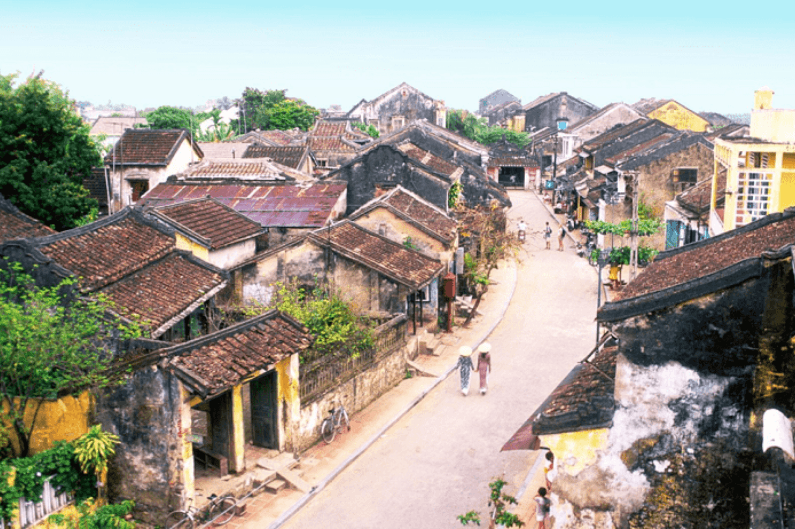 Hình ảnh làng quê mộc mạc 