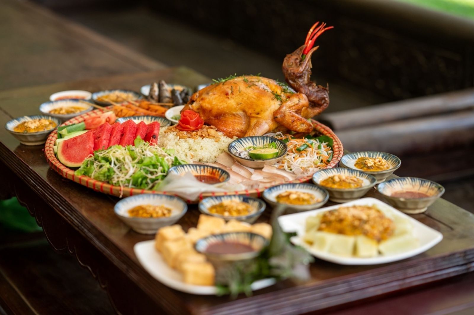 Hương vị ẩm thực quê dân dã tại Suối Lương