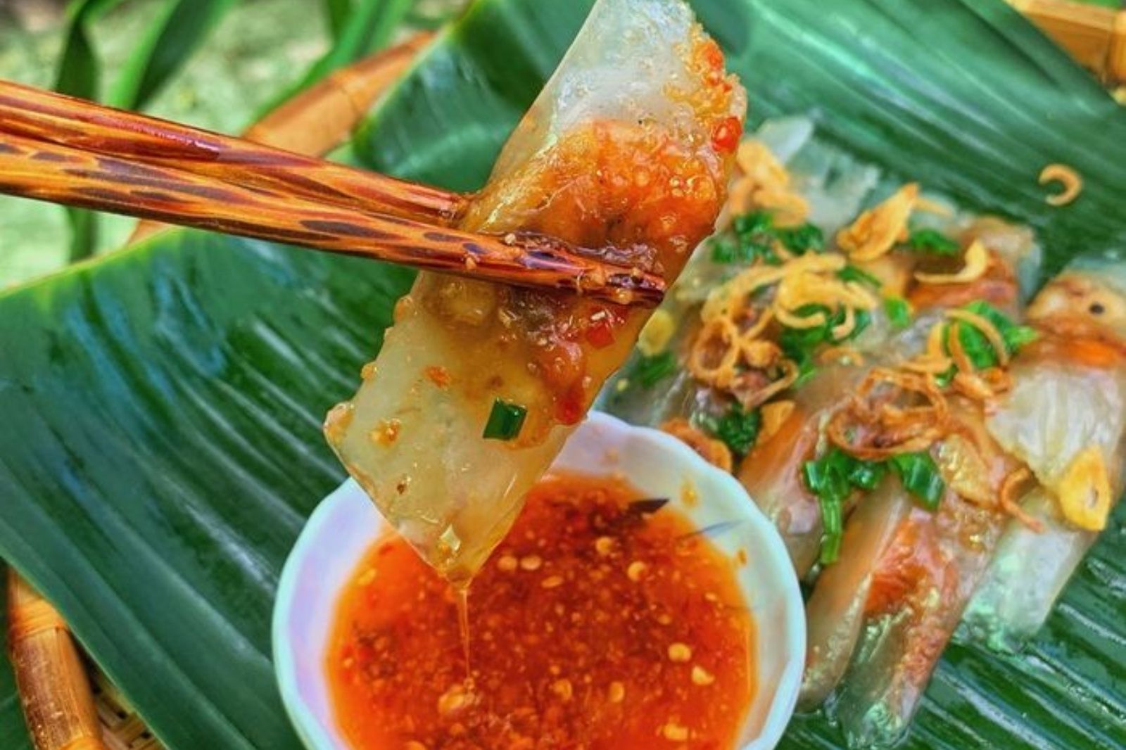 Hương vị đặc trưng từ món bánh lọc Huế