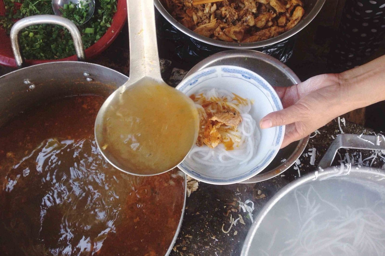 Hương vị nước dùng đậm đà, đậm chất người Huế