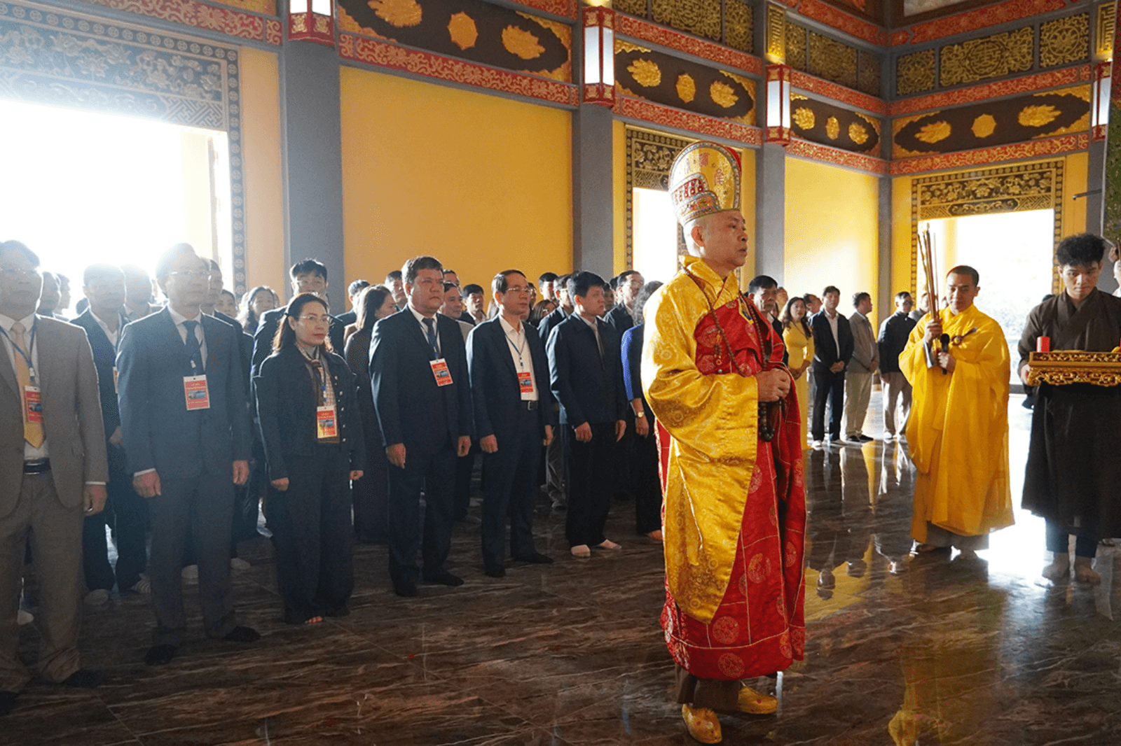 Khai hội chùa Núi Thần Đinh 