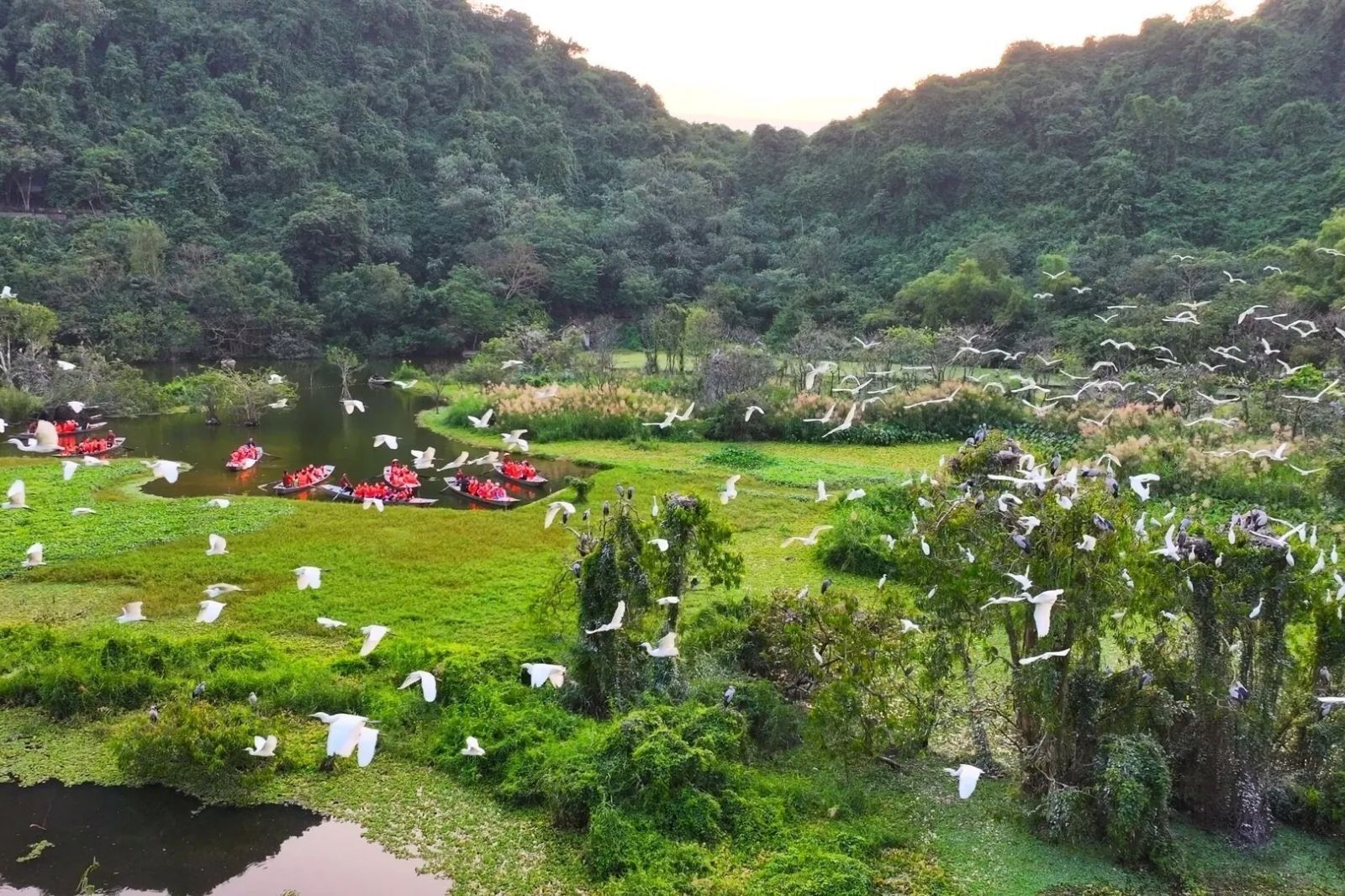 Khám phá Thung Nham một ngày với nhiều khoảnh khắc tuyệt đẹp