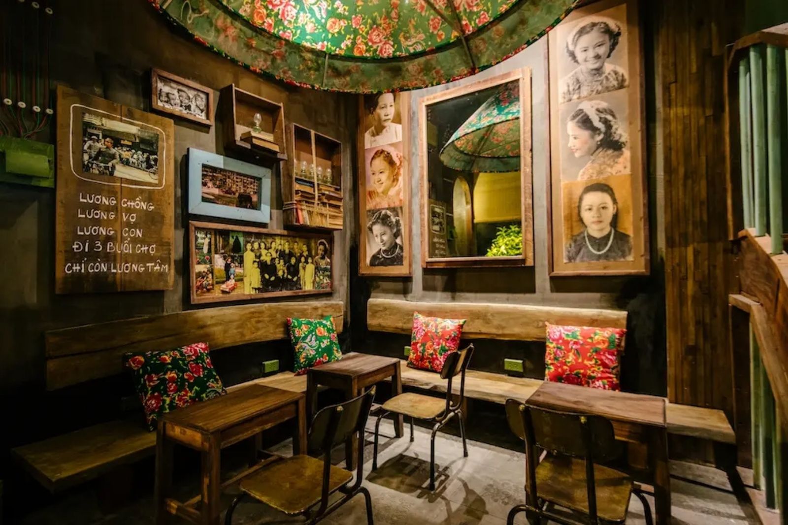 Không gian bao cấp tại Cộng Cà Phê