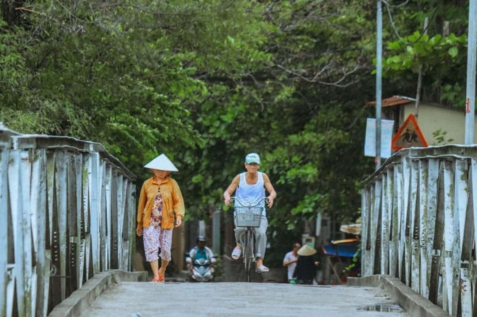Không gian, cuộc sống yên bình ở thôn Vĩ Dạ