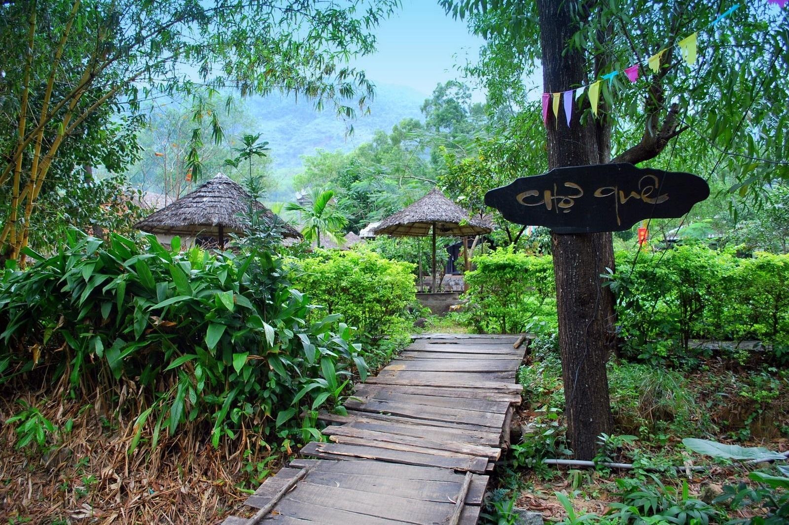 Không gian thiên nhiên tươi mát tại Suối Lương