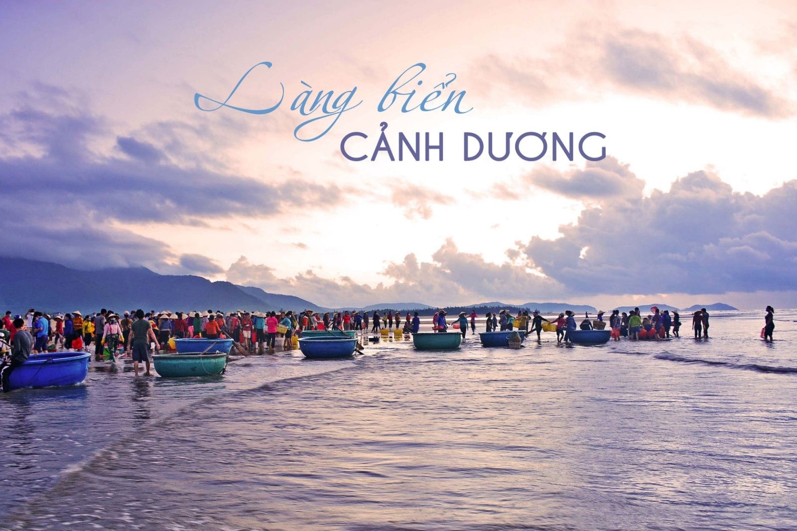 Làng chài Cảnh Dương với những bức bích họa cổ tích
