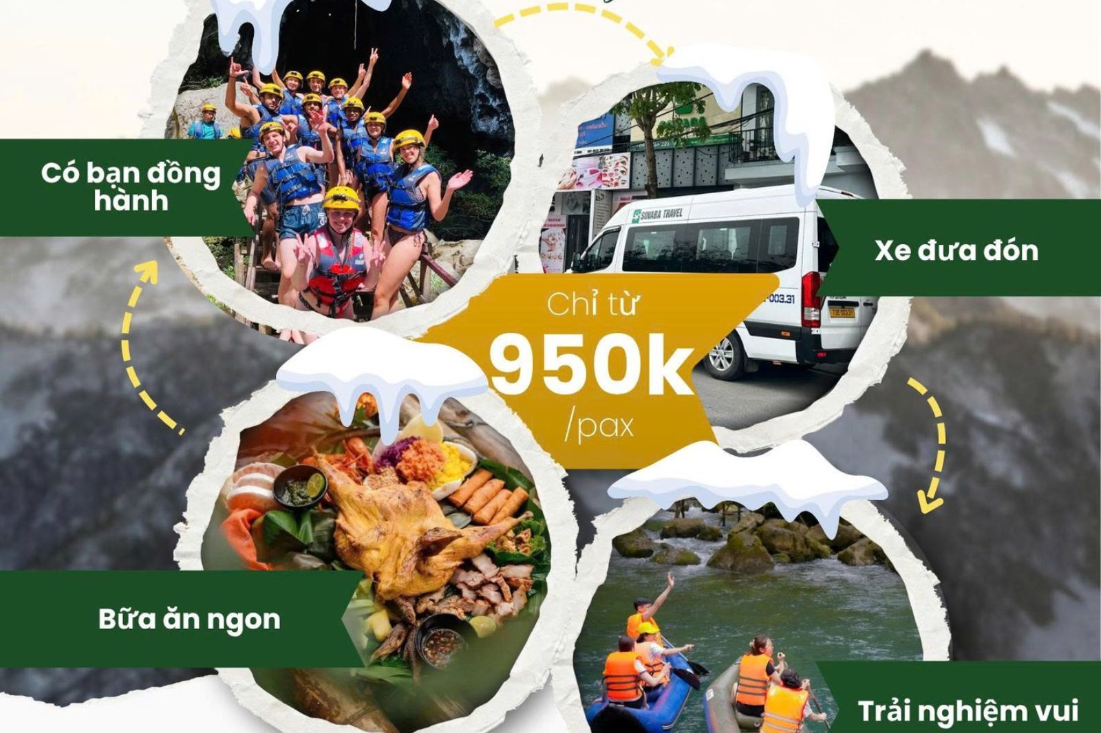 Lựa chọn tour ghép sẽ tiết kiệm chi phí hơn