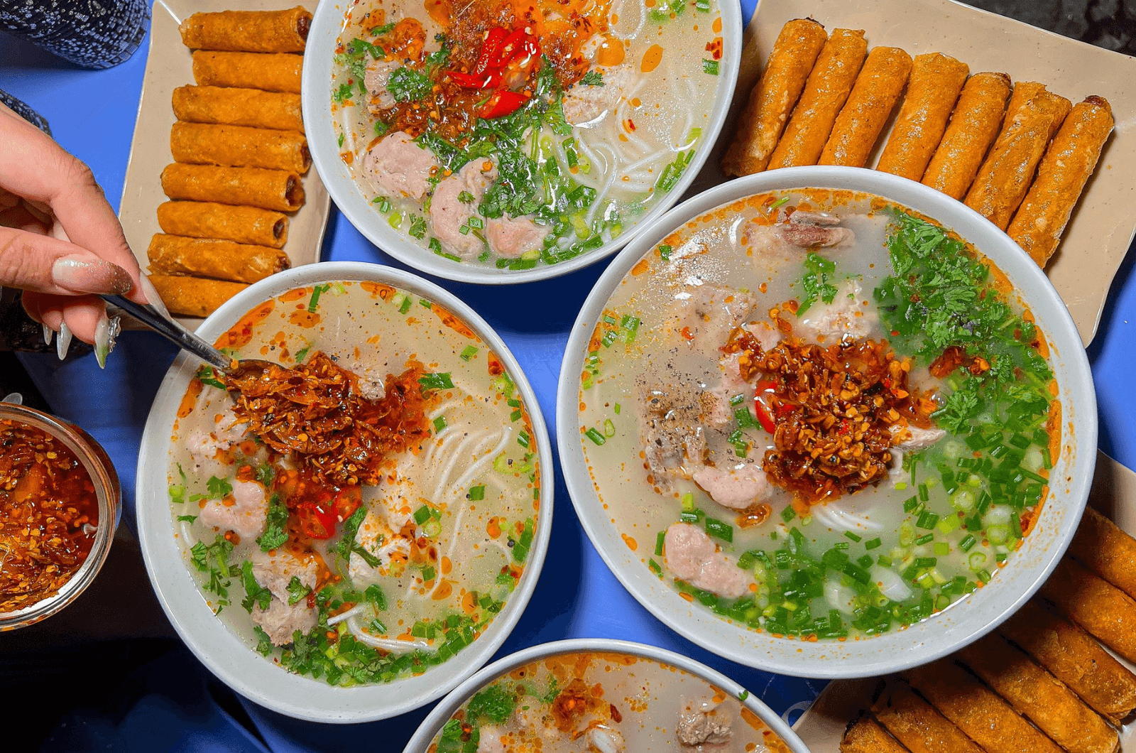 Món cháo canh Quảng Bình thơm ngon