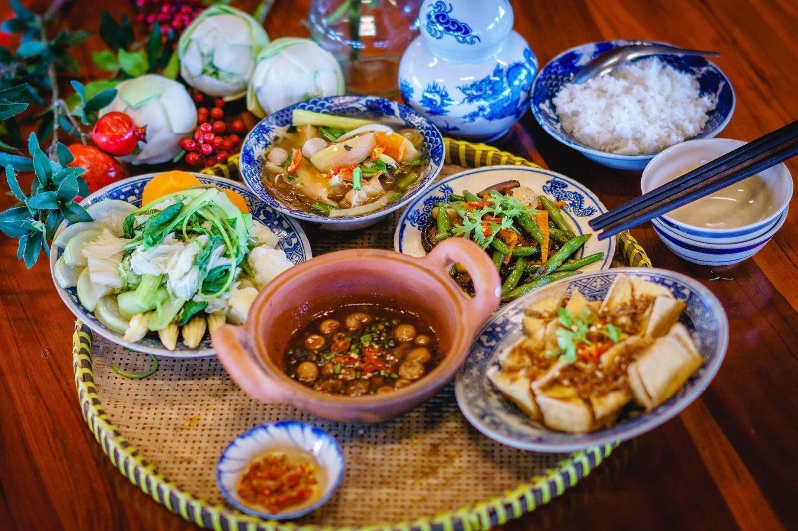 Món chay Huế luôn tuân thủ nguyên tắc "mùa nào thức nấy"