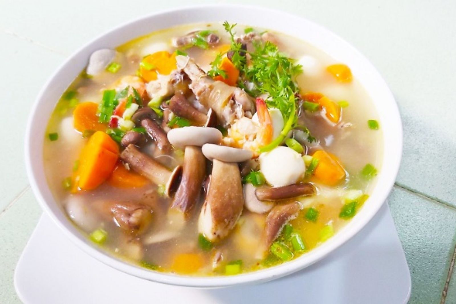 Món ngon từ nấm tràm Quảng Bình