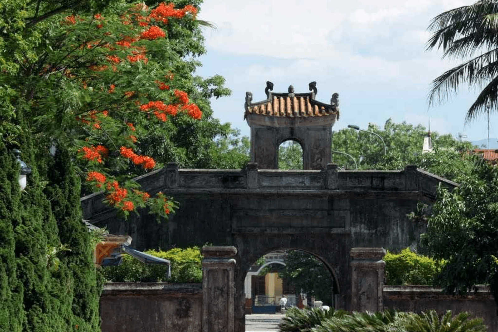 Một góc thành cổ Quảng Trị ngày nay 