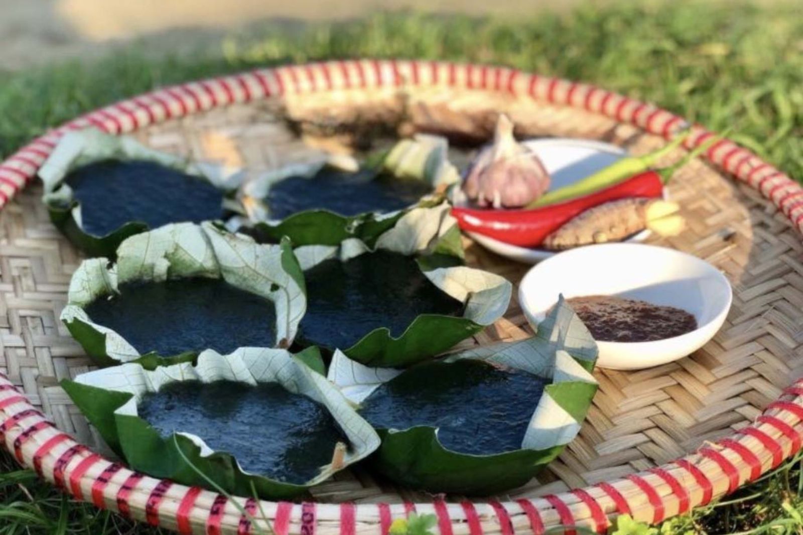 Ngất ngây với món bánh đúc rau câu Quảng Trị