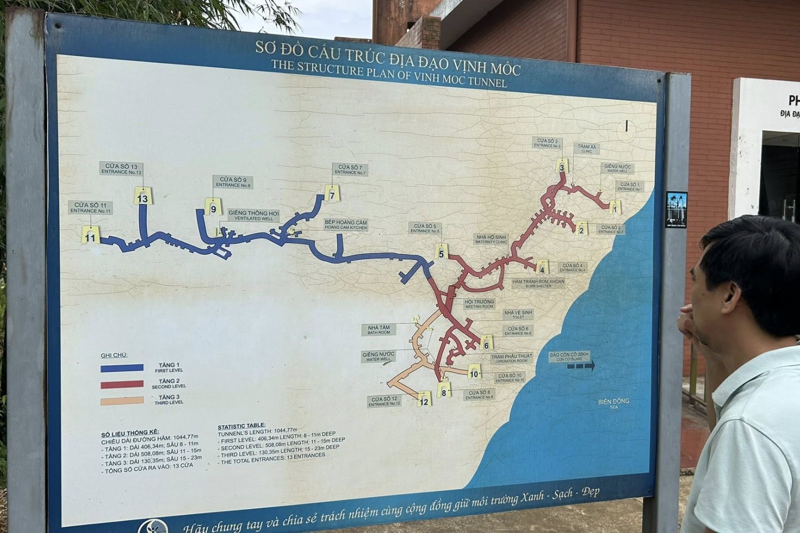 Ngày nay địa đạo Vịnh Mốc trở thành điểm tham quan nổi tiếng  